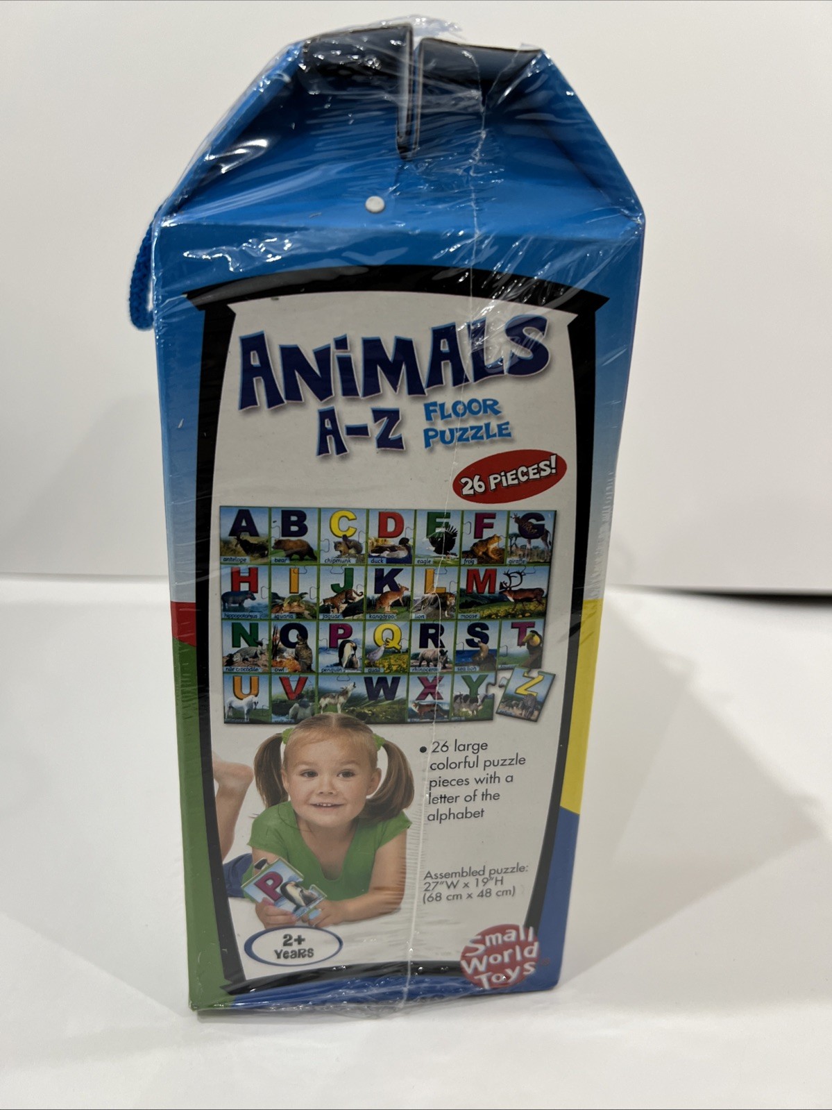 Ryan’s Room Small World Toys Children’s Animals A-Z Floor Puzzle Educational NIB