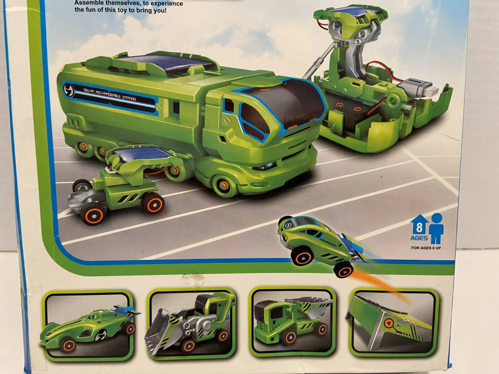 Aww-Smart 7 in 1 Changeable Solar power Equipment vehicle building science kit