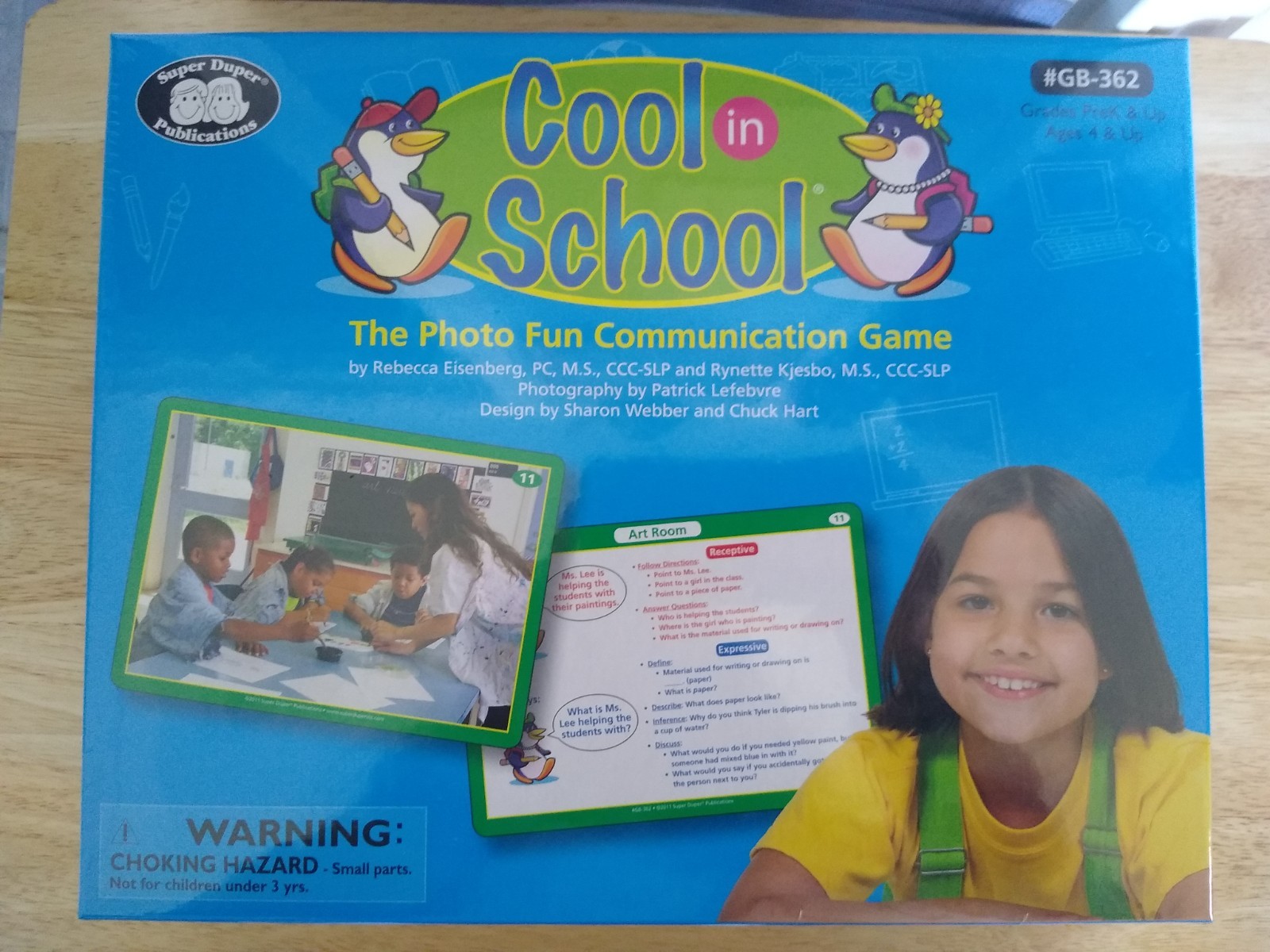 NEW Cool in School Language Speech Therapy Super Duper Publications