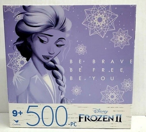 DISNEY 500PC PUZZLE JIGSAW SET CINDERELLA BALL FROZEN II NEW FREE SHIPPING