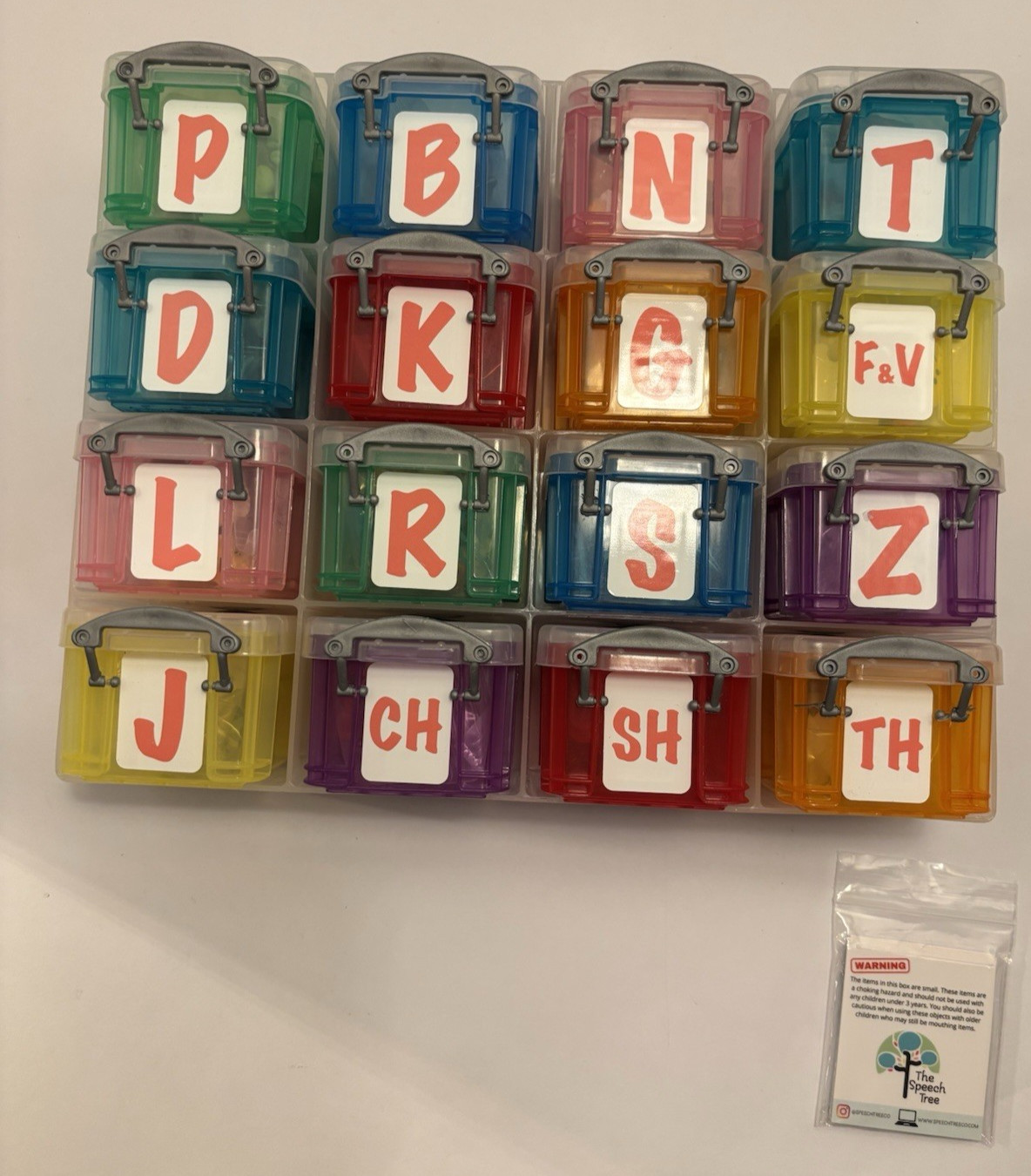 Speech Therapy Speech Sound Boxes