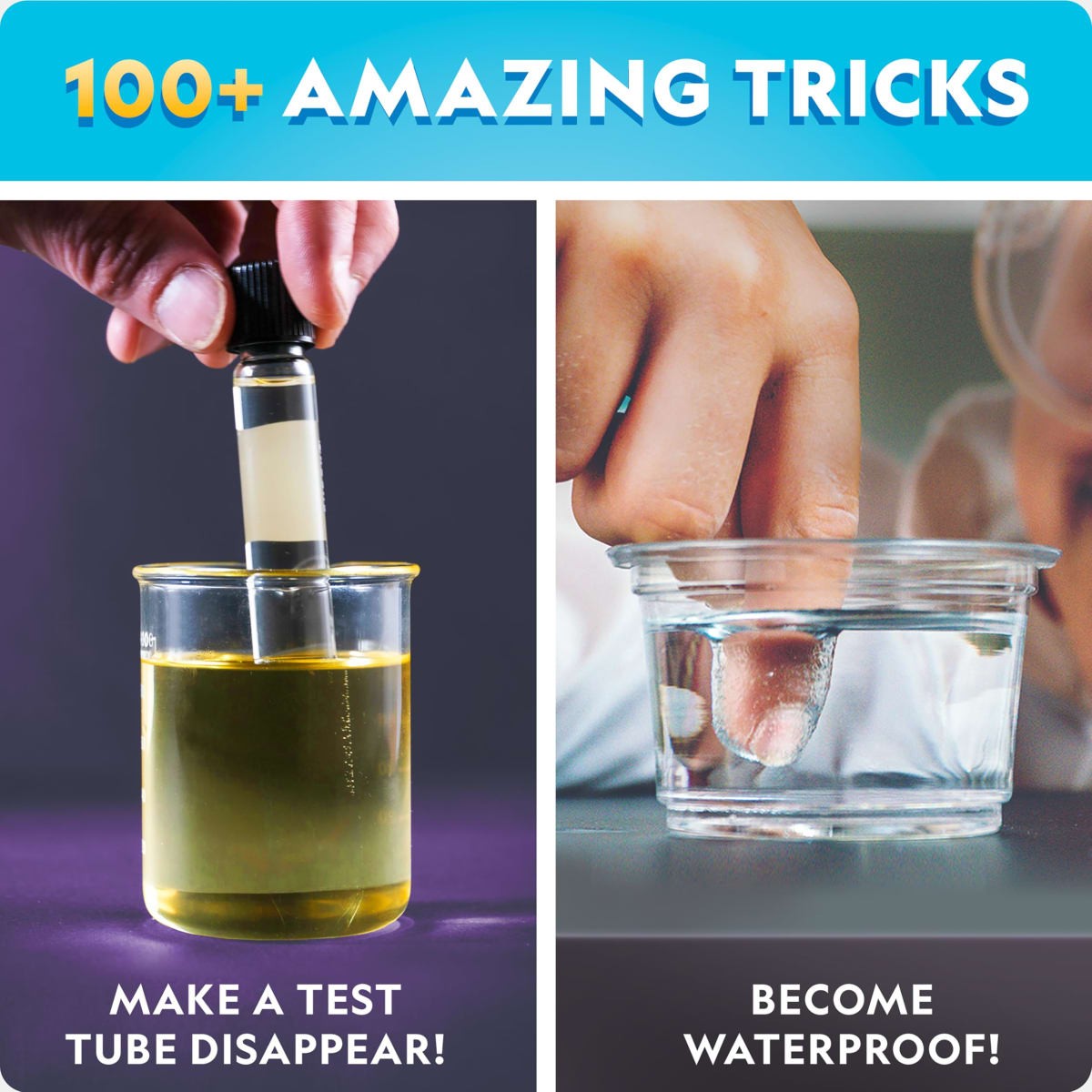 National Geographic Science Magic Kit – for Kids with 100+ Unique Experiments