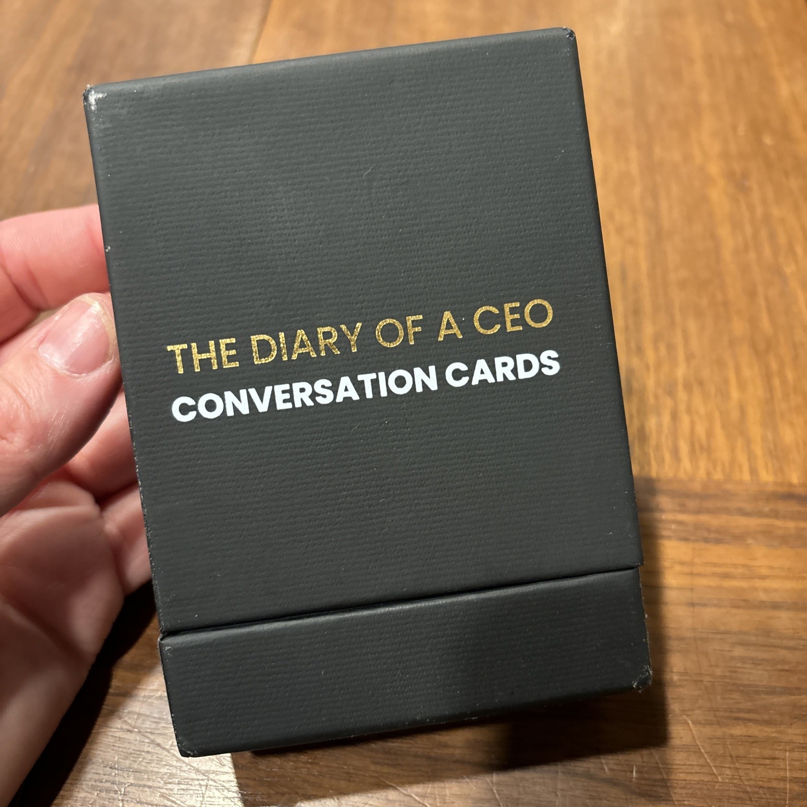 The Diary Of A CEO Conversation Cards Second Edition