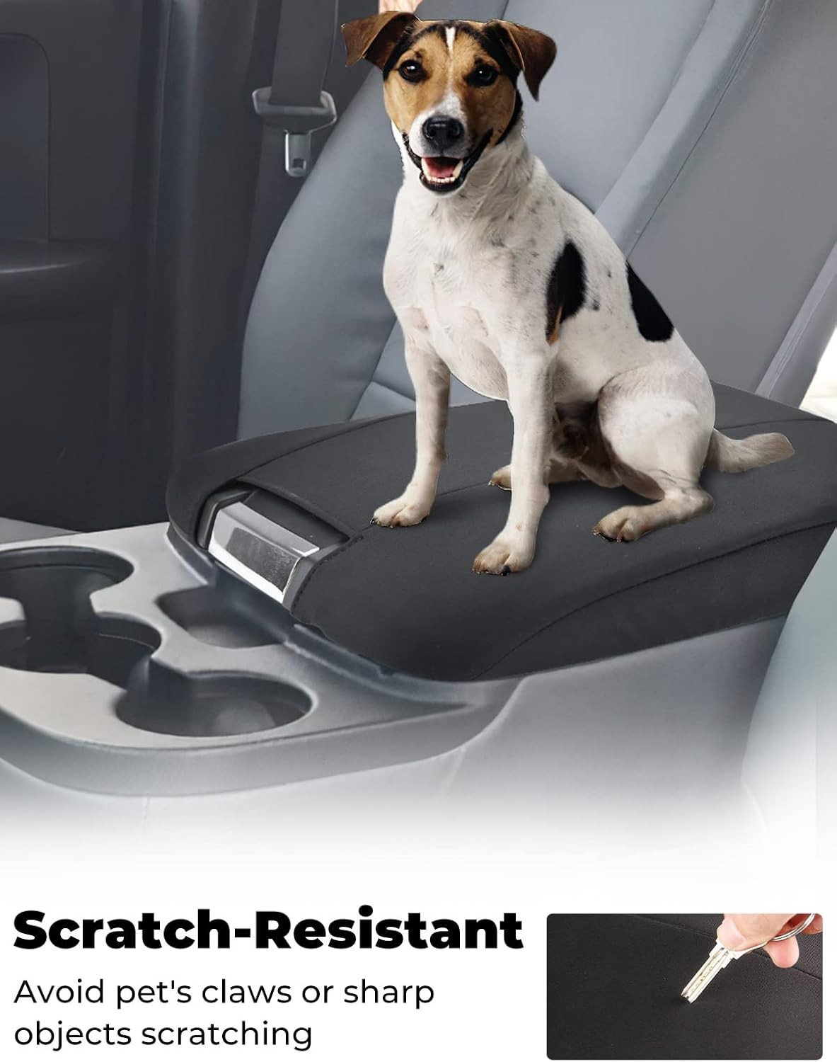 Center Console Cover Compatible with 2013-2018 Ram 1500 & 2013-2024 Ram 2500/350