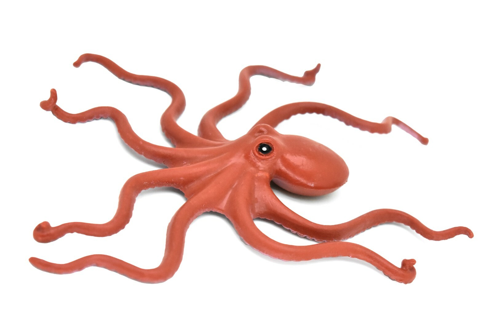 Octopus, Red, Realistic Very Nice Rubber Replica 5 1/2″ – CWG88 B238