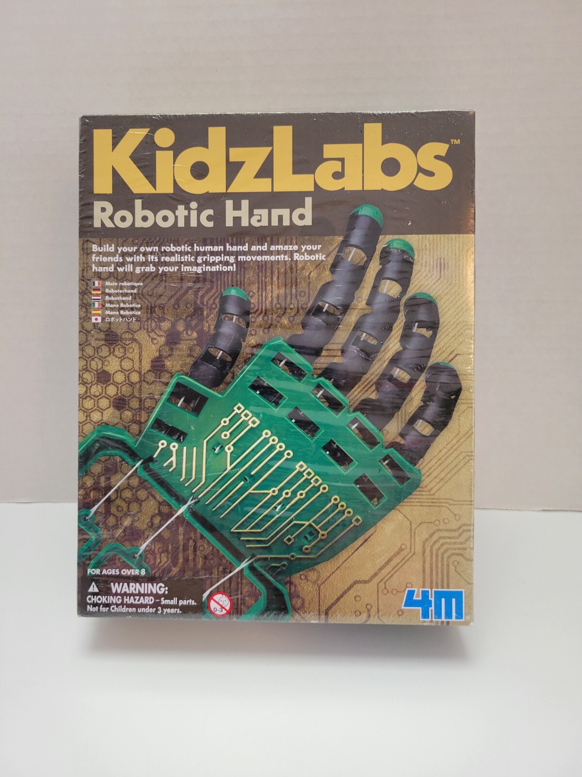 ROBOTIC HAND KidzLabs Science Kit – NEW/Sealed