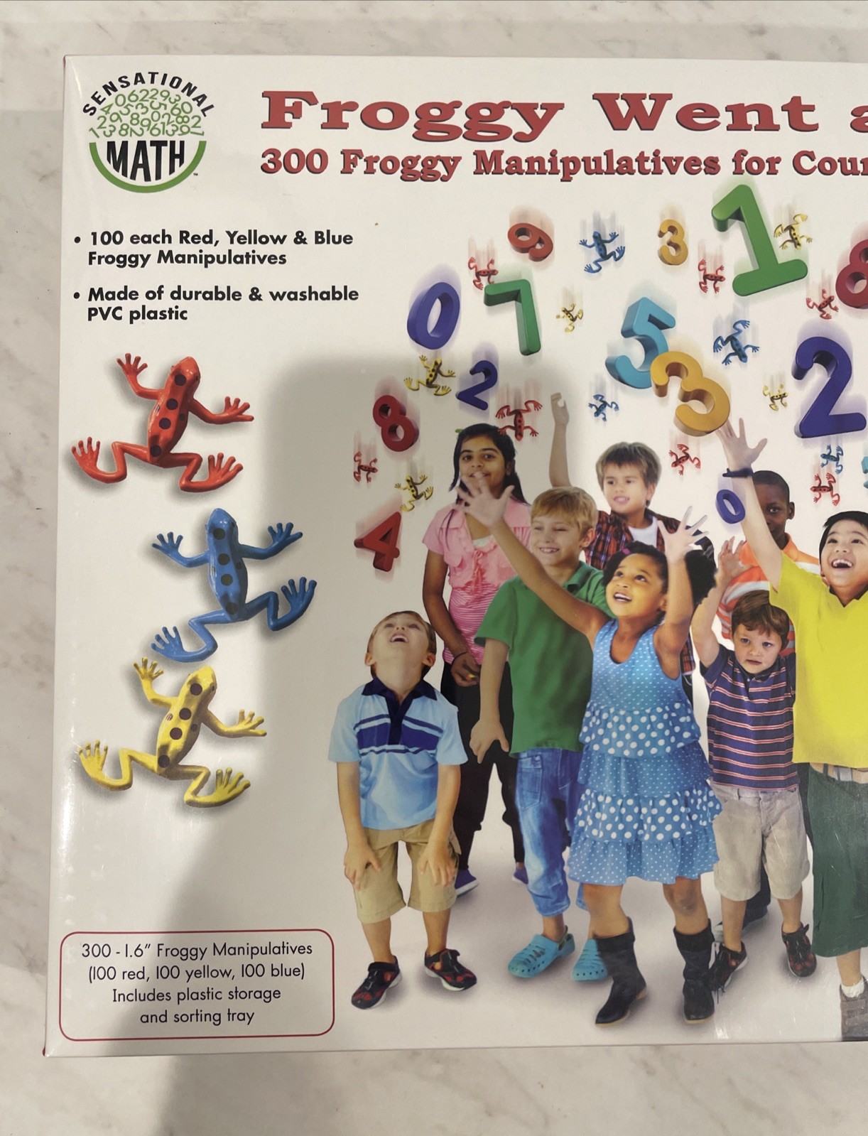 Essential Learning Products – Froggy Went a Countin’ 300 Manipulatives – Sealed
