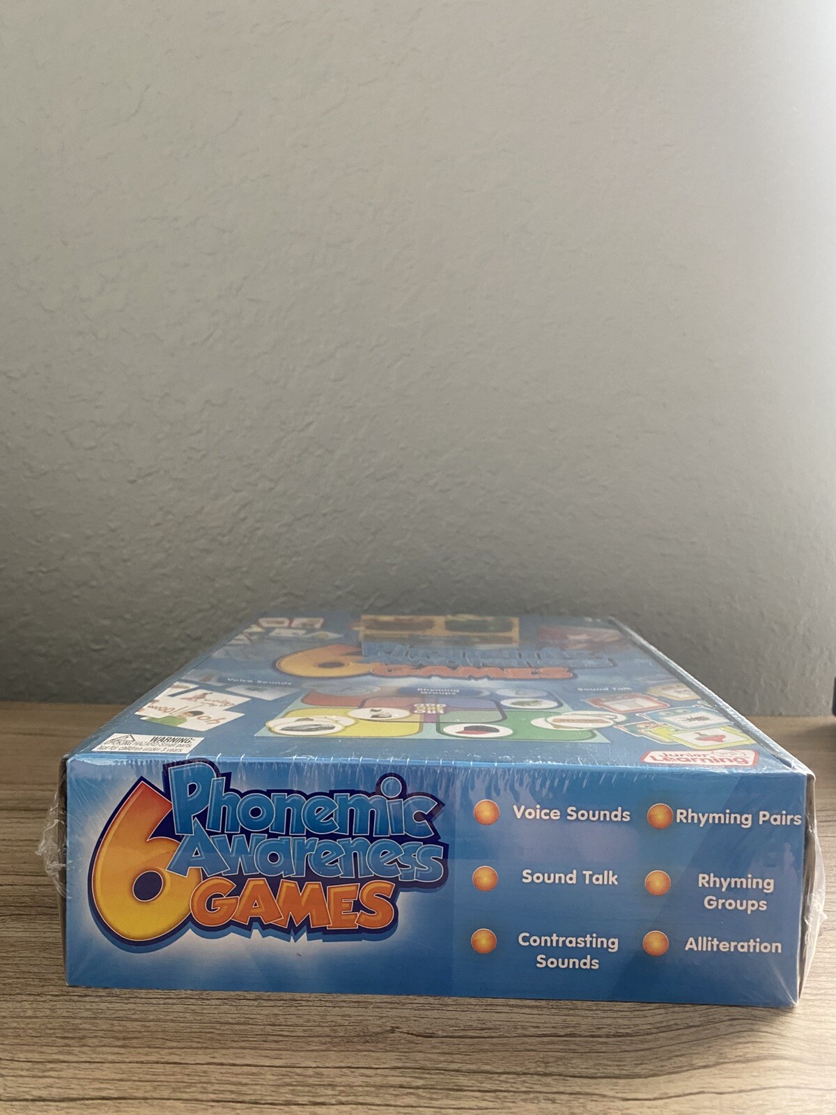 Junior Learning 6Phonemic Awareness Games Sounds Rhyming Alliteration Sealed New