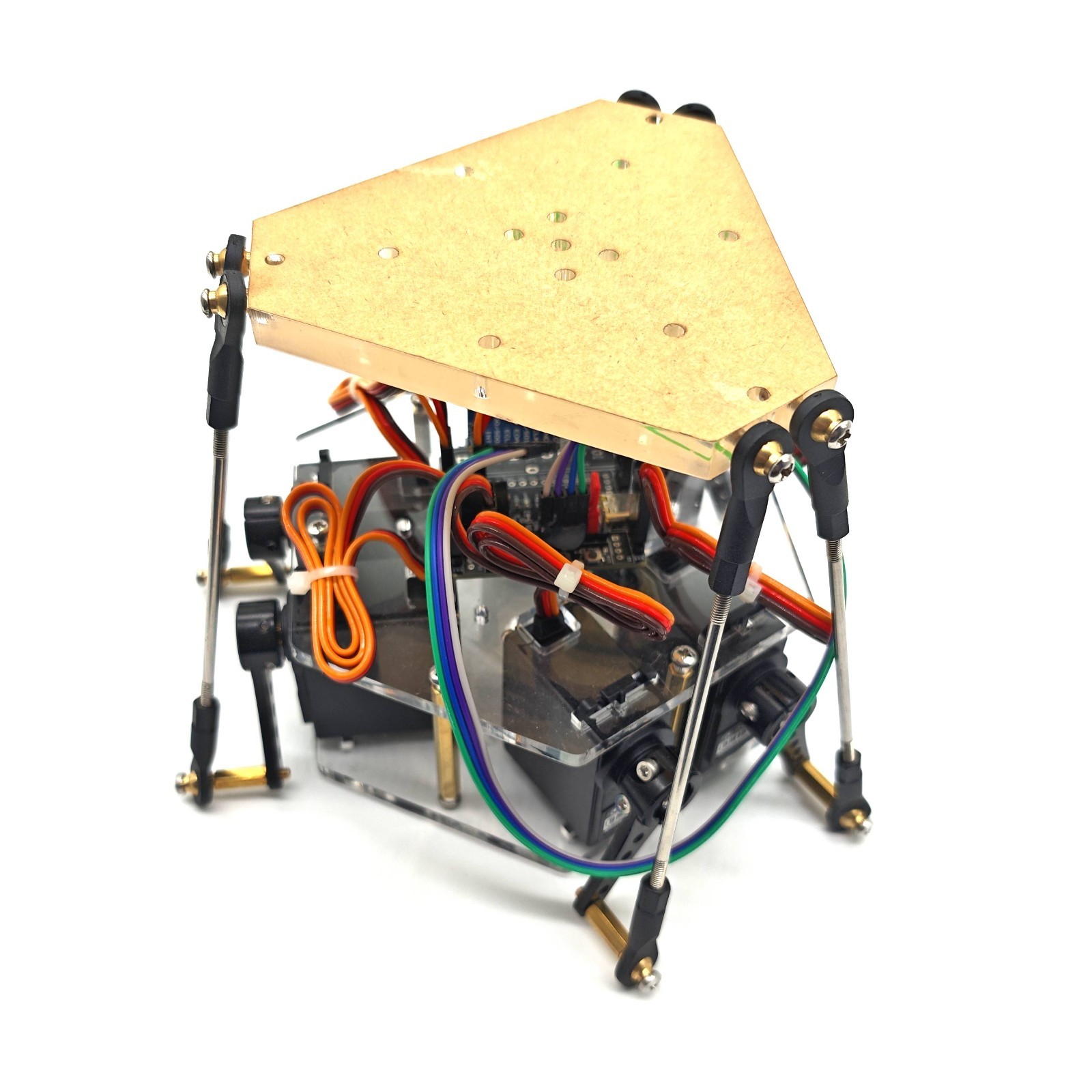 Hobby 6 DOF Stewart Platform 5VDC 2-3A Educational Hexapod