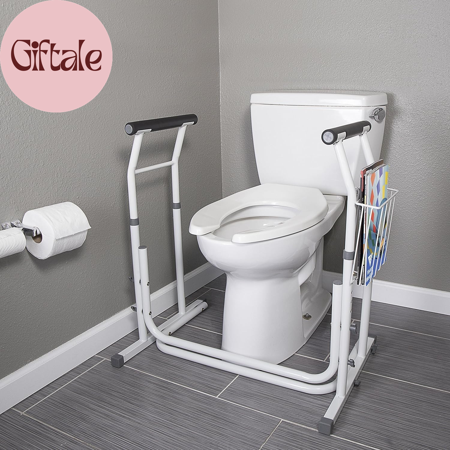 FSA/HSA Eligible, Medical Bathroom Patented Height Adjustable Height Toilet Rai