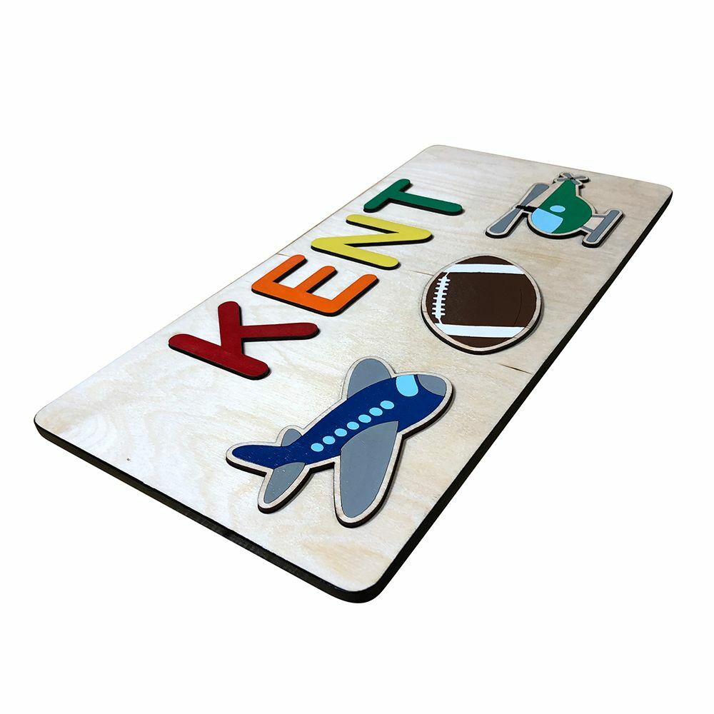 Personalized 3D Name Puzzles for Kids A Unique and Educational Gift