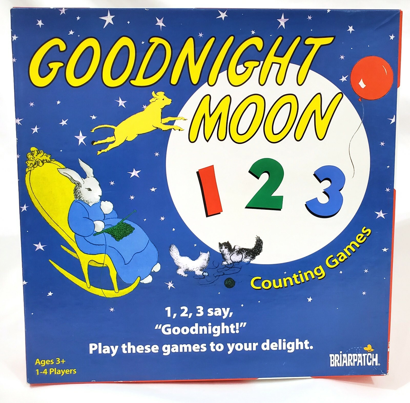 GOODNIGHT MOON 123 Counting Games Briarpatch teach learn numbers age3+ 1-4player