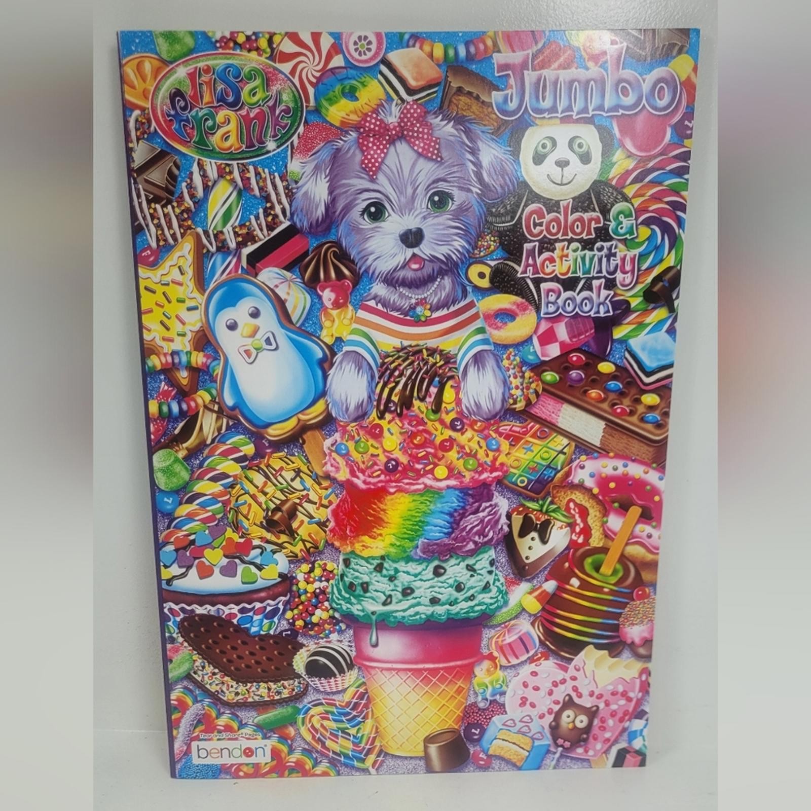 Lisa Frank Jumbo Color & Activity Book