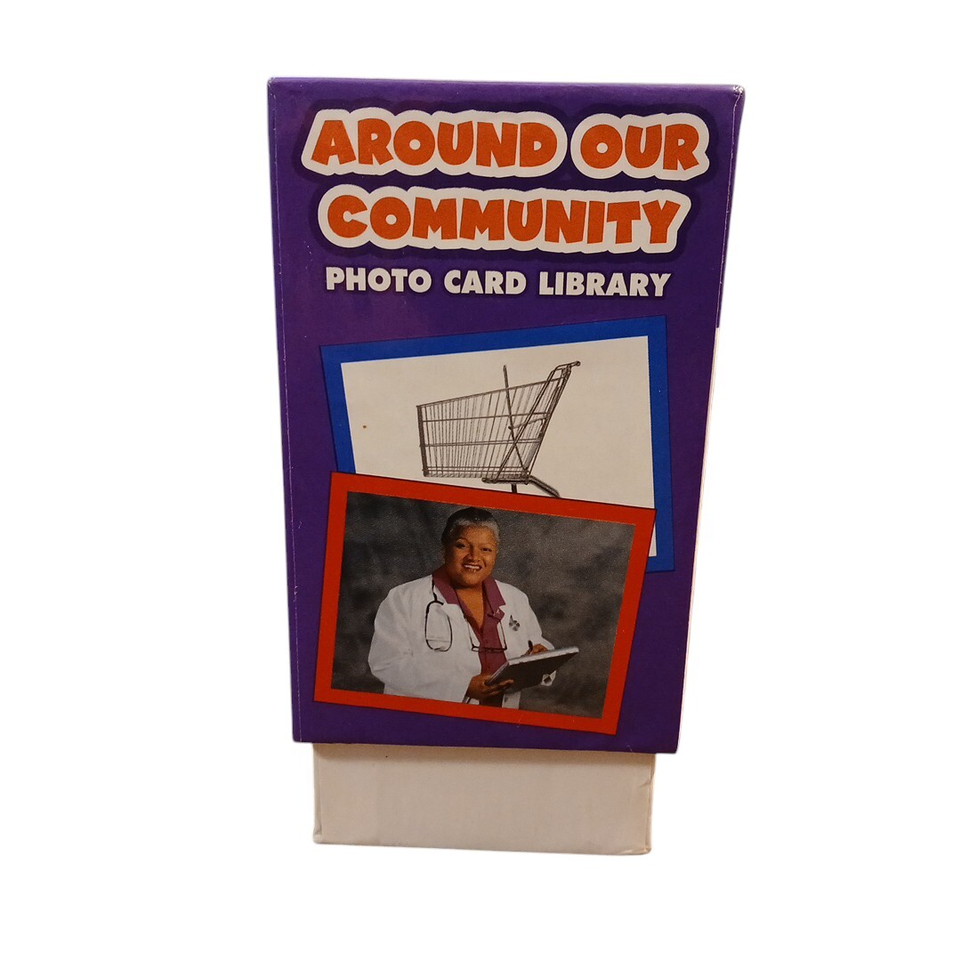 Lakeshore Around Our Community Photo Card Library 14 Languages 5 Categories EUC