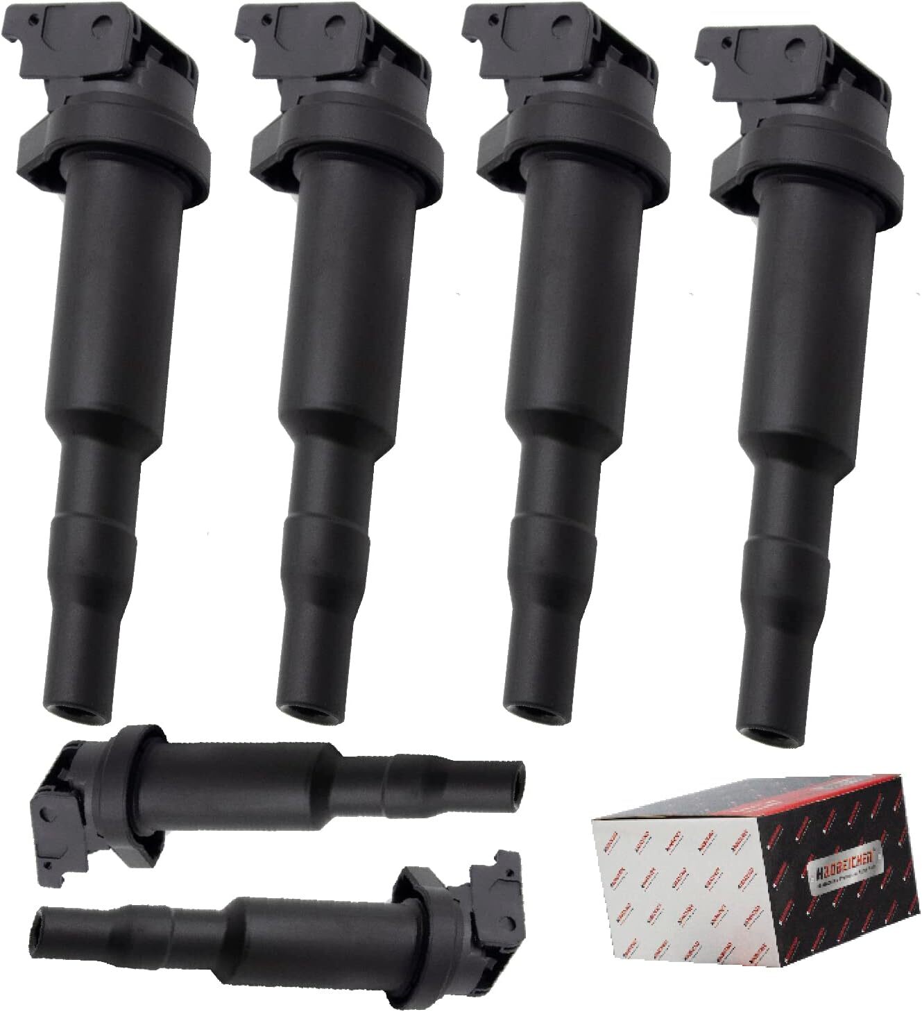 ignition coil Pack of 6 Compatible with BMW X5 X3 528I 525I 335I 328I 325I Z4