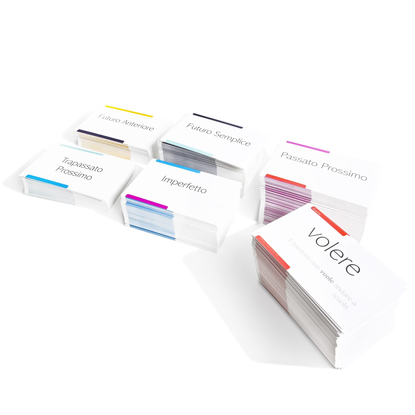 800 Italian Conjugation Flash Cards – 200 Verbs with Full Examples in Both It…