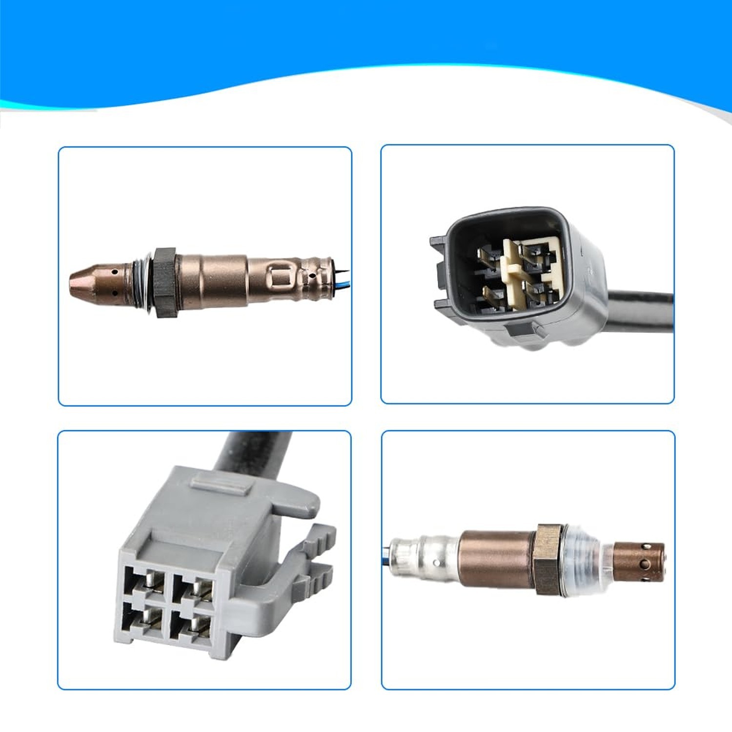 JDMON 2PCS O2 Oxygen Sensor Upstream & Downstream Replacement for Toyota Coro…