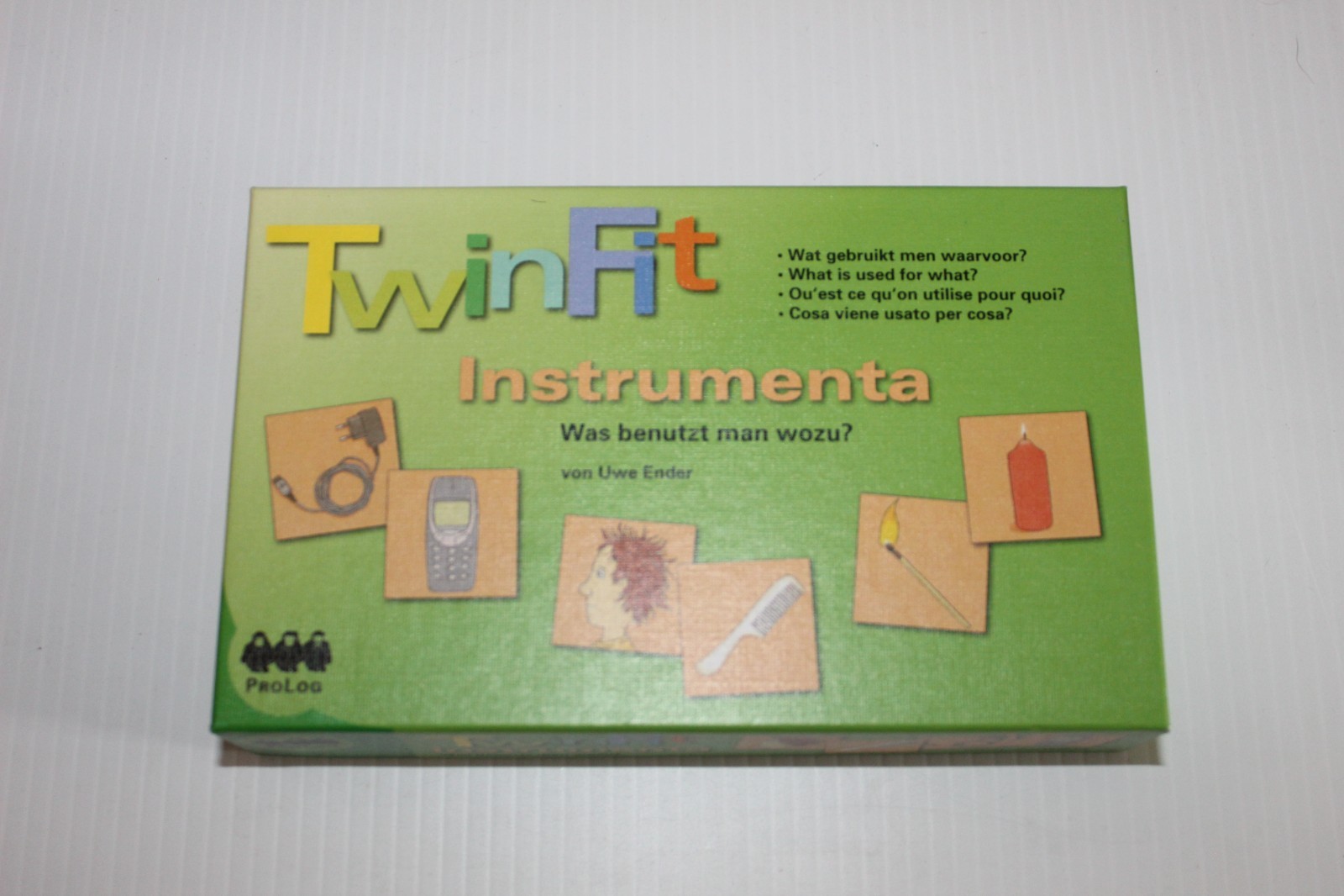 ProLog TwinFit Instrumenta Word-Pair Building Game Multi Language Speech Therapy