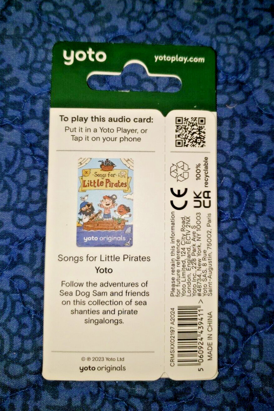 Yoto – Songs for Little Pirates