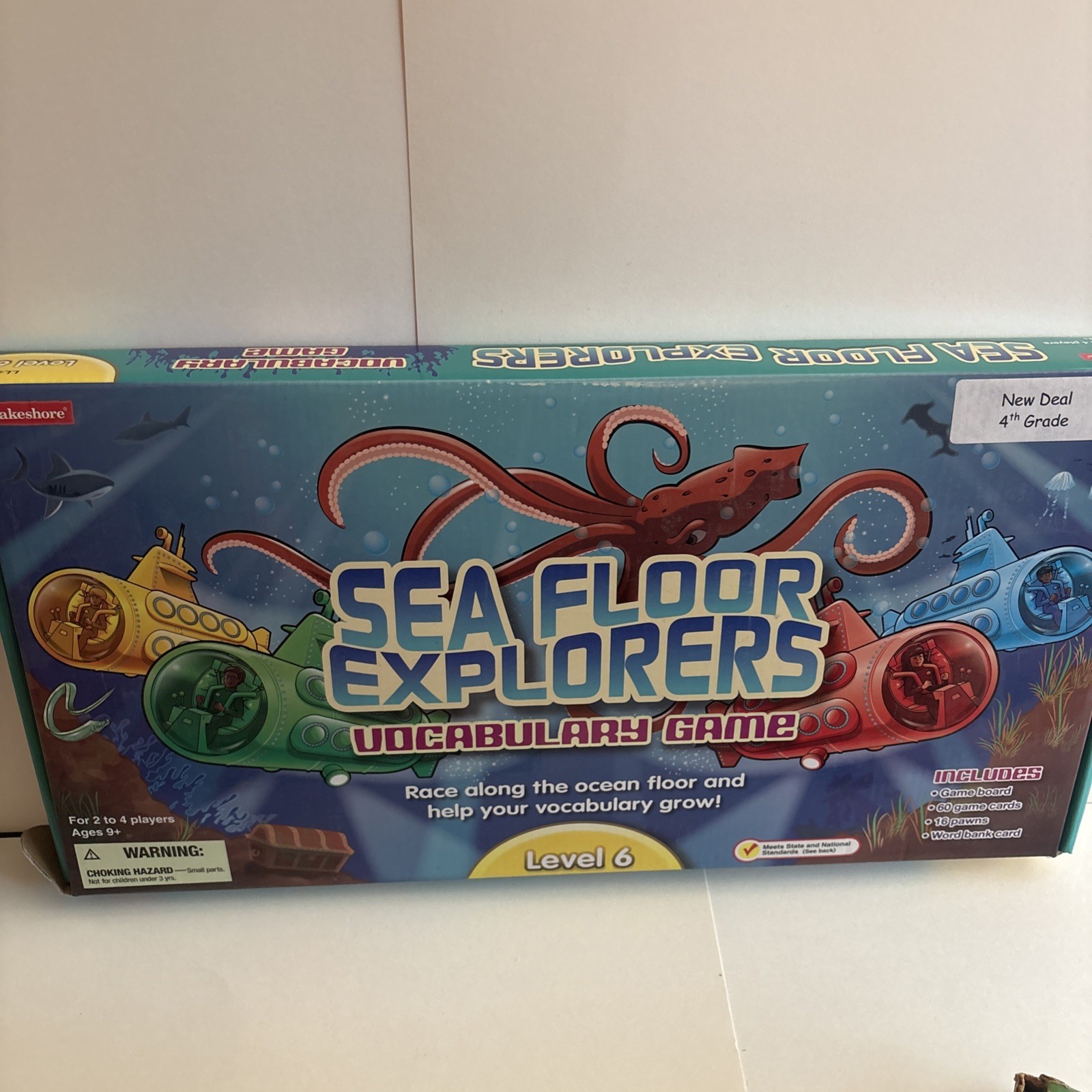 Learning Center Lakeshore Activity Set Lot Of 11 Games 4-9 Homeschool Education
