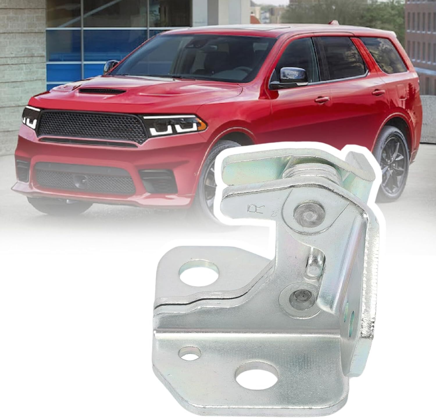 55113660AC Passenger Side Upper Door Latch Hinge Fit Front or Rear Compatible