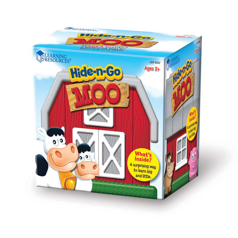 New – Learning Resources Hide-n-Go Moo – Ages 2+ | 1+ players