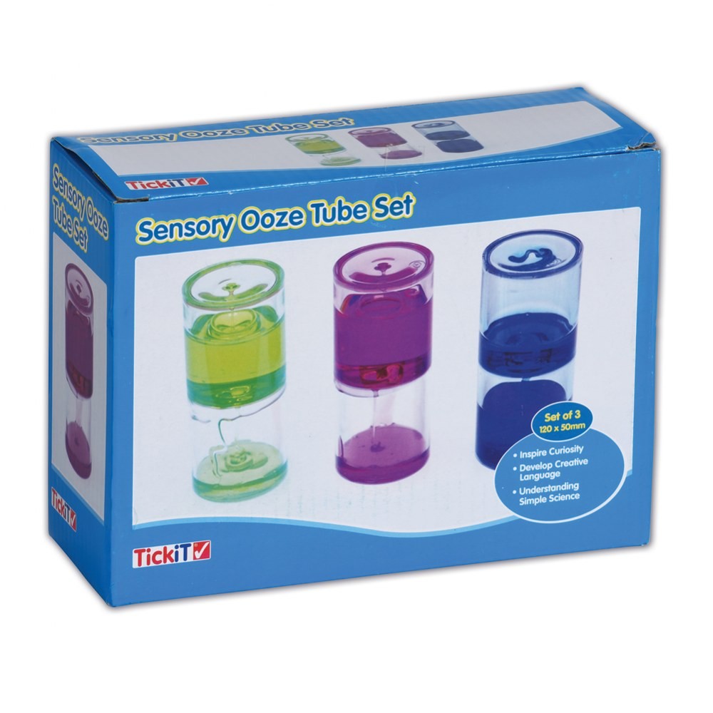 TickiT Sensory Ooze Tubes – Set of 3