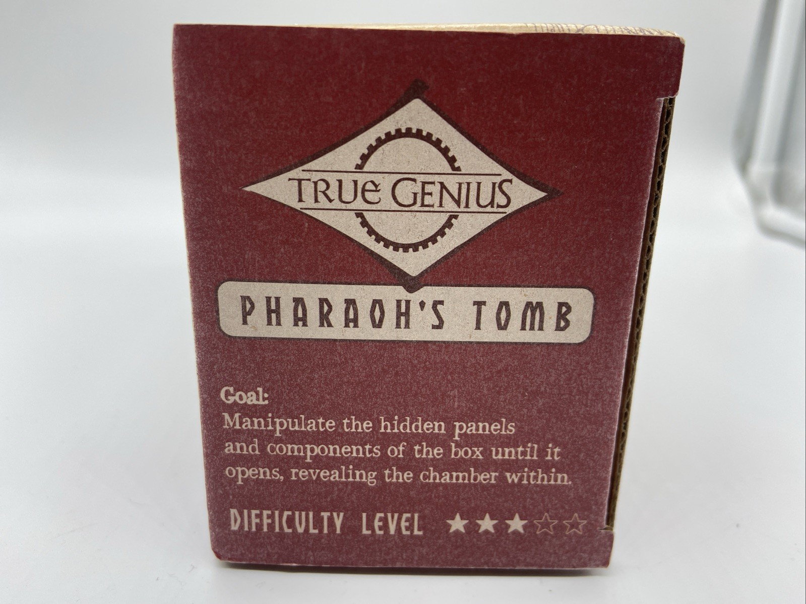 Pharaoh’s Tomb True Genius Wooden Brainteasers Puzzle – Difficulty Level 4