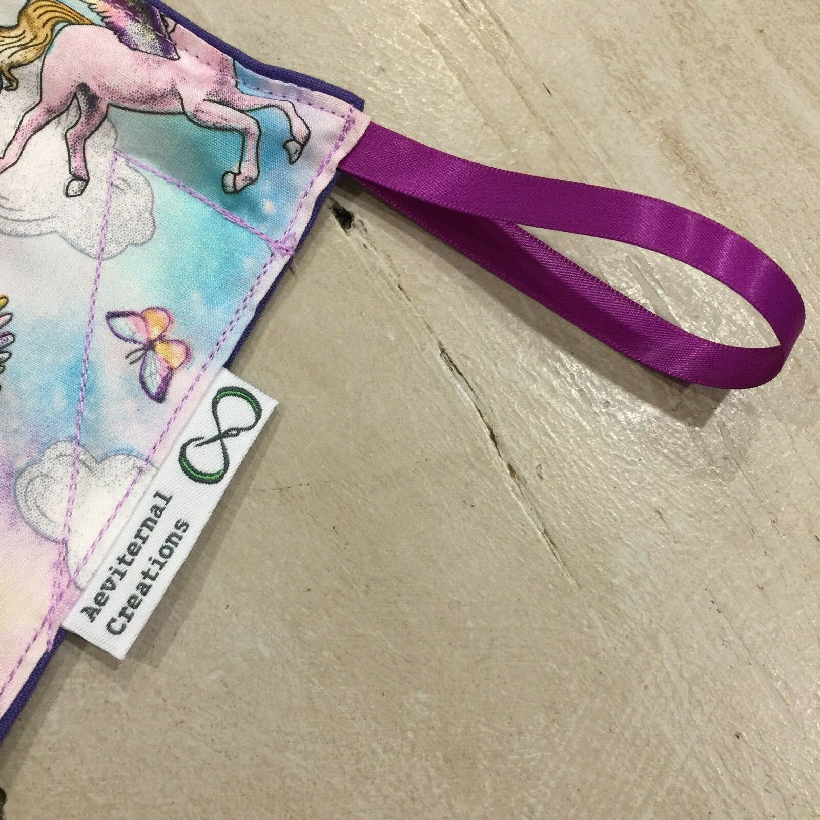 Marble Maze, Fabric, Puzzle, Sensory Learning Aid, Tactile Toy, ADHD, Unicorn