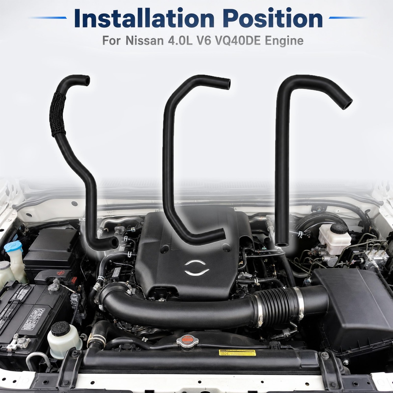 3PCS Breather Hoses Kit for Frontier Pathfinder Xterra Replace 11823-EA20A | …