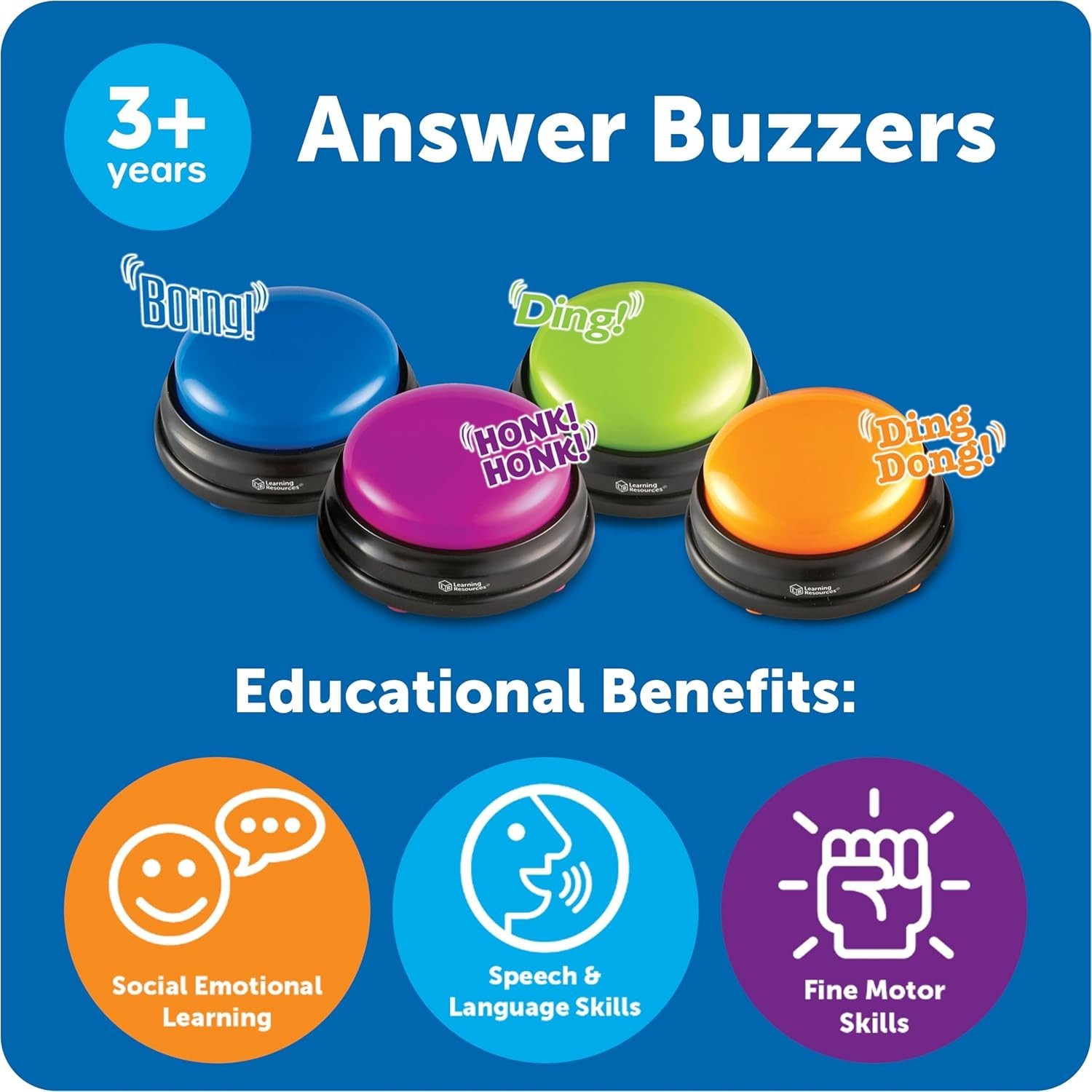 Answer Buzzers – Classroom Must Haves Supplies, Kids Toys, Sound Effect Butto…