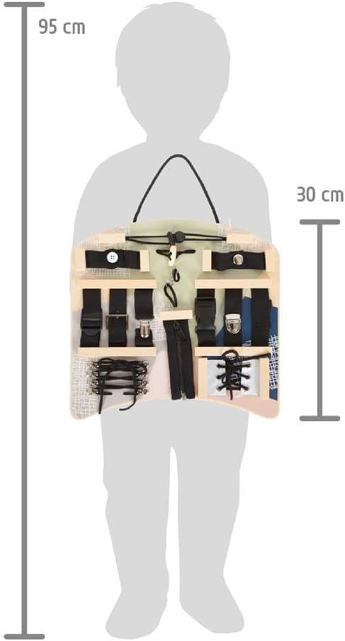 small foot Connectors and Fastenings Activity Board, diverse motor skills fun fo