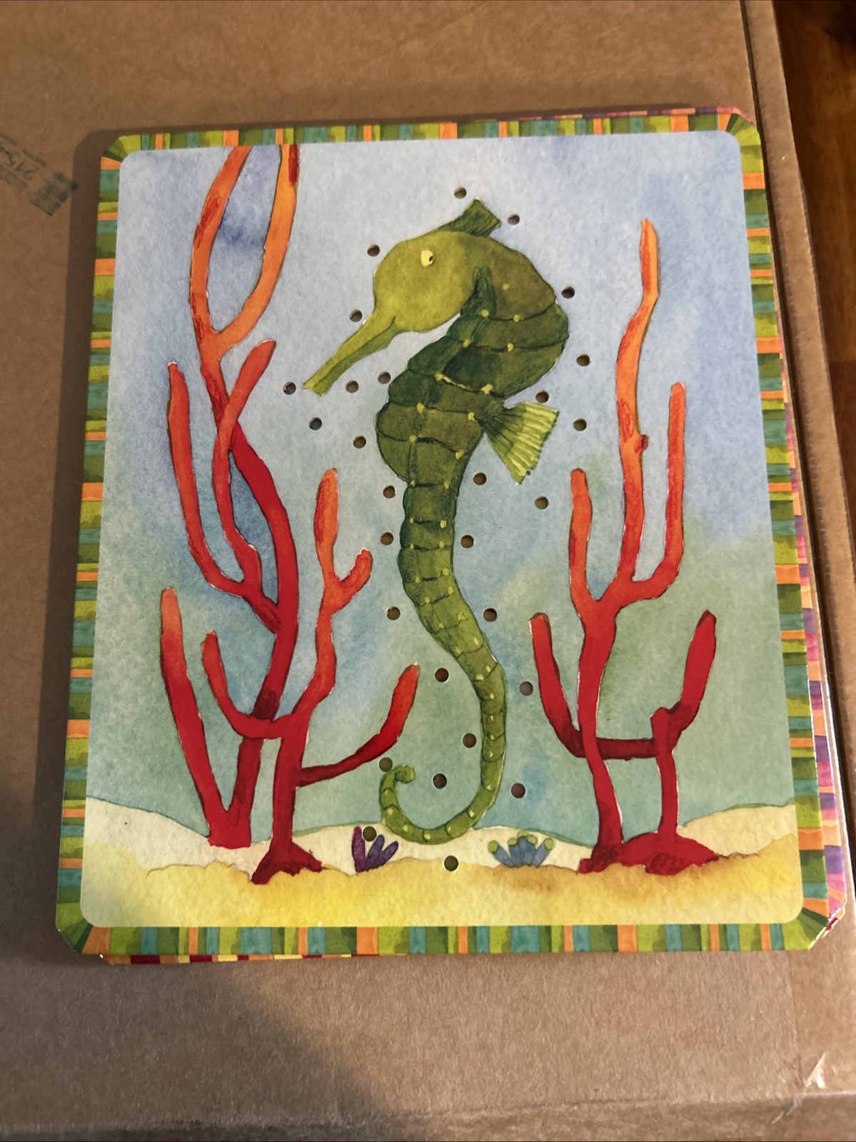 eeBoo Under The Sea Lacing Cards New But Not Sealed Best Toy Award