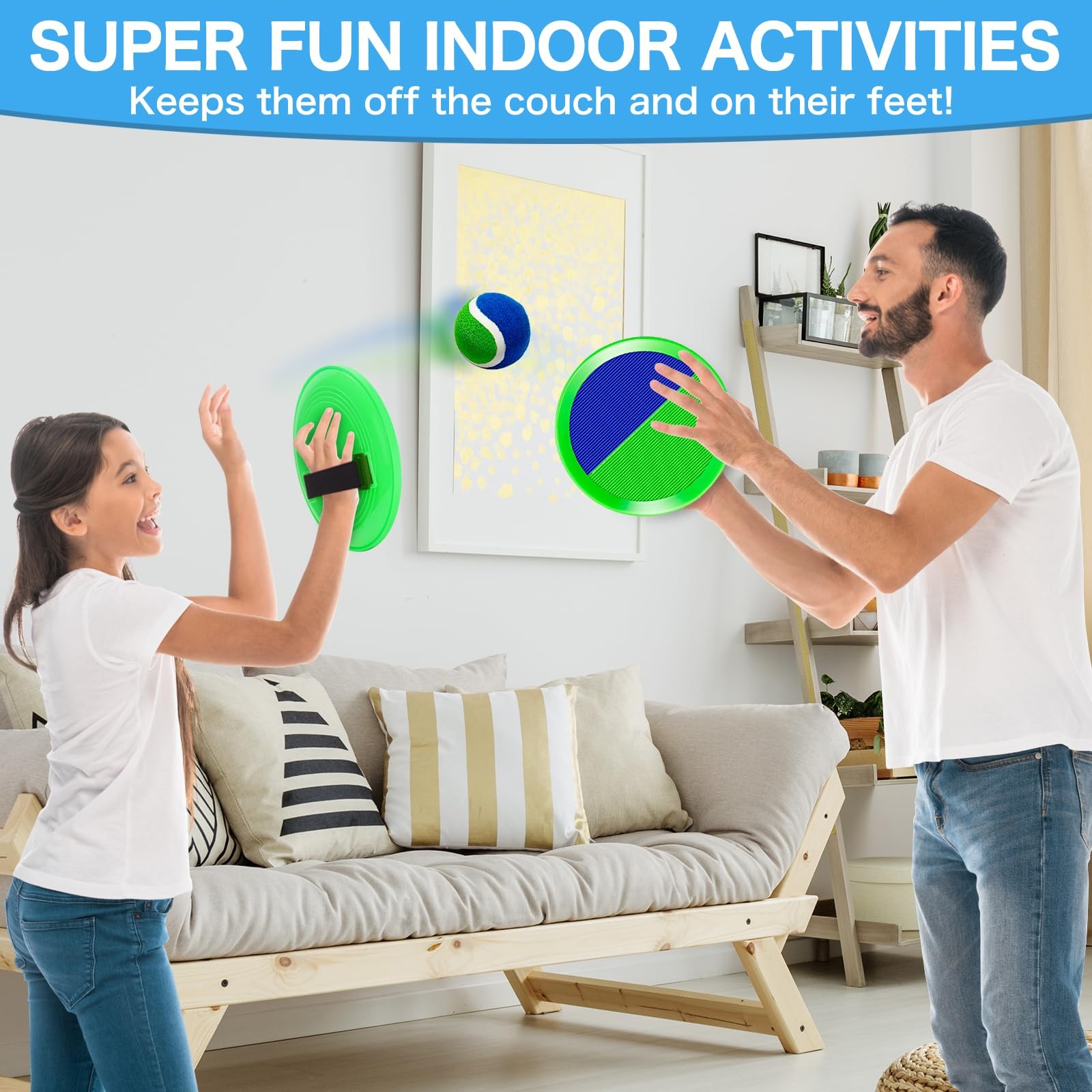 Outdoor Toys for Kids Ages 4-8, Outside Game 3 4 5 6 7 8-12 Small, Green