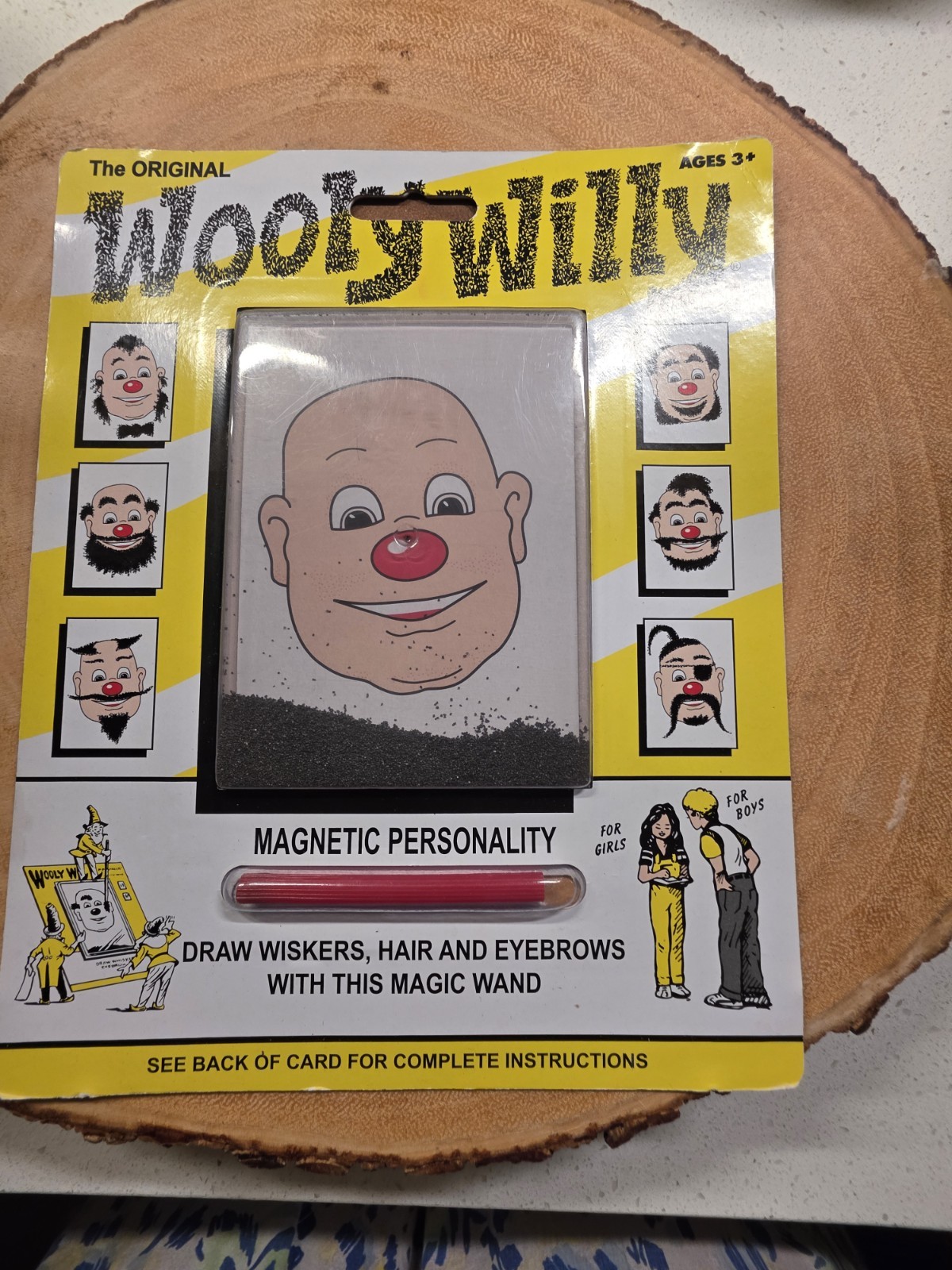 Magnetic Wooly Willy Drawing Toy