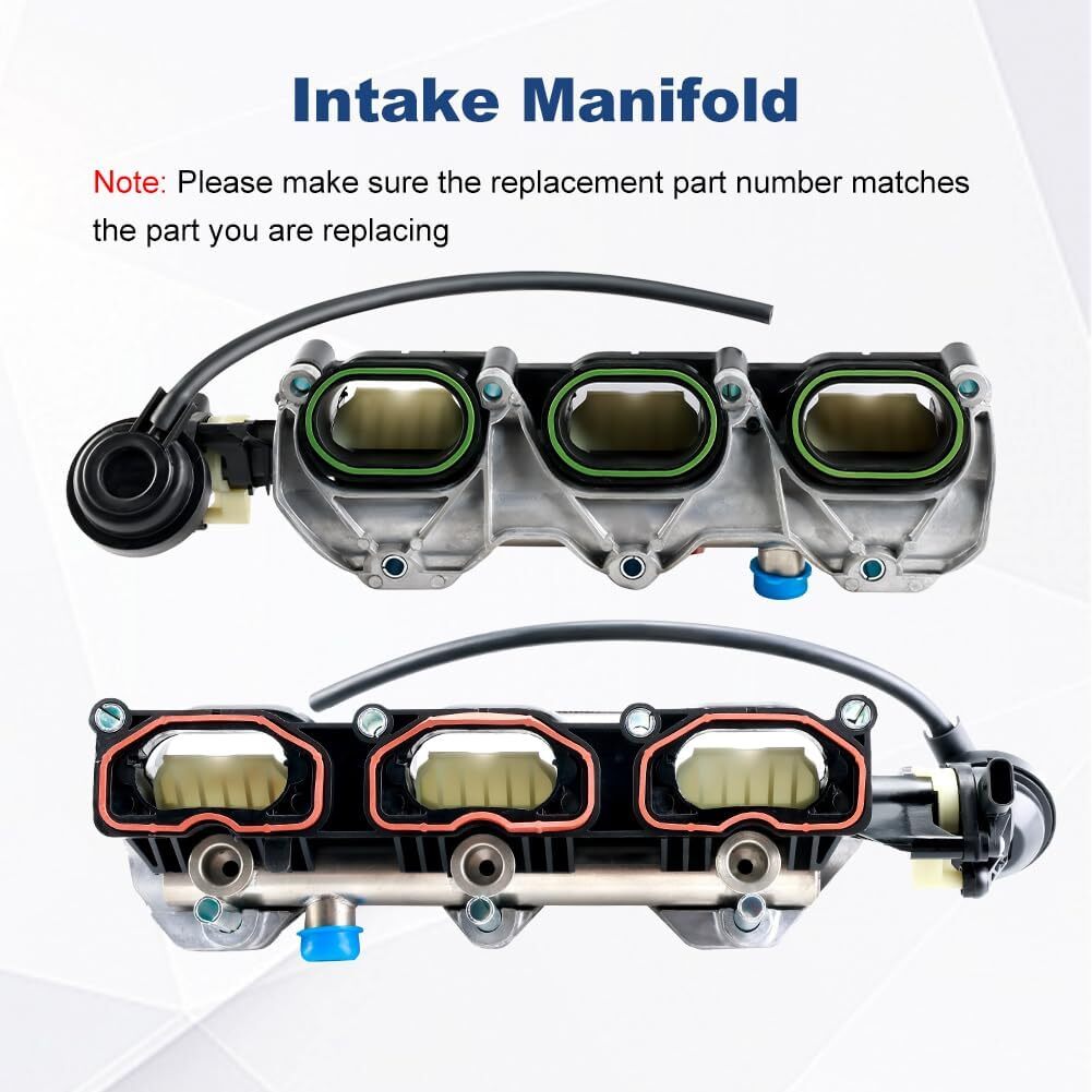 Intake Manifold Compatible with Audi S4 S5 A6 A7 Q5 Q7 V6 3.0 TSI 2010-2016 Left