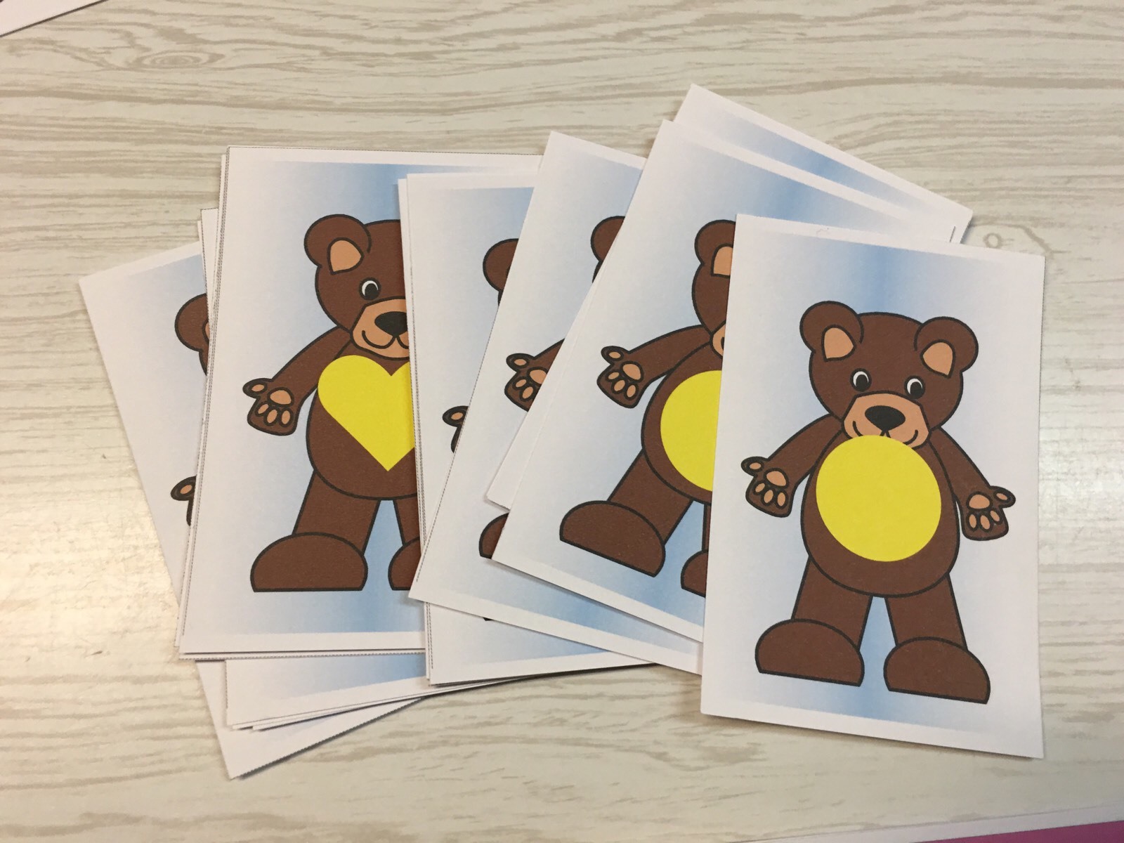 BEARS -THEMED Learning Activities Package – LAMINATED – Teaching supplies