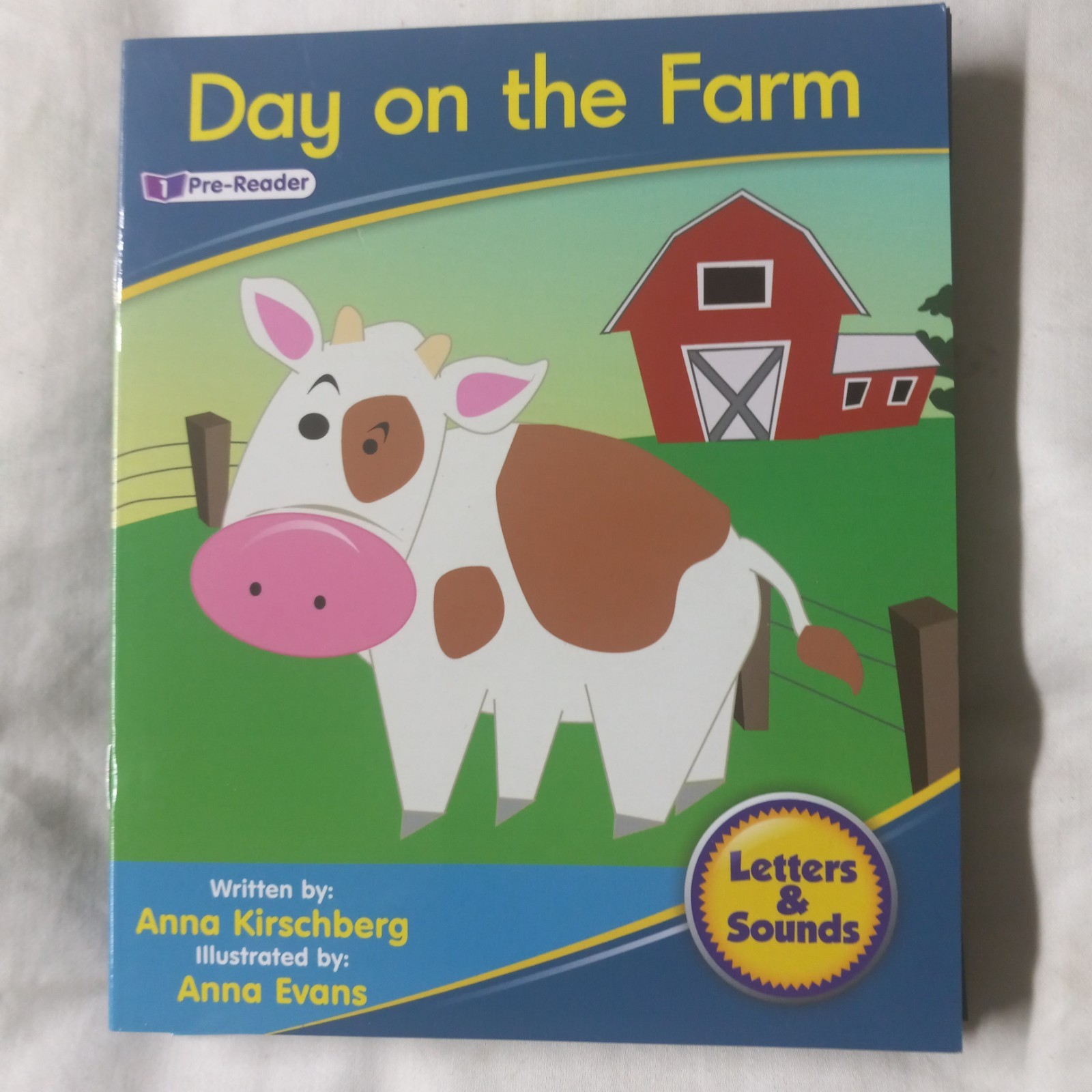 Junior Learning Letters and Sound Set -12- Fiction Educatinal Learning Books 8pg