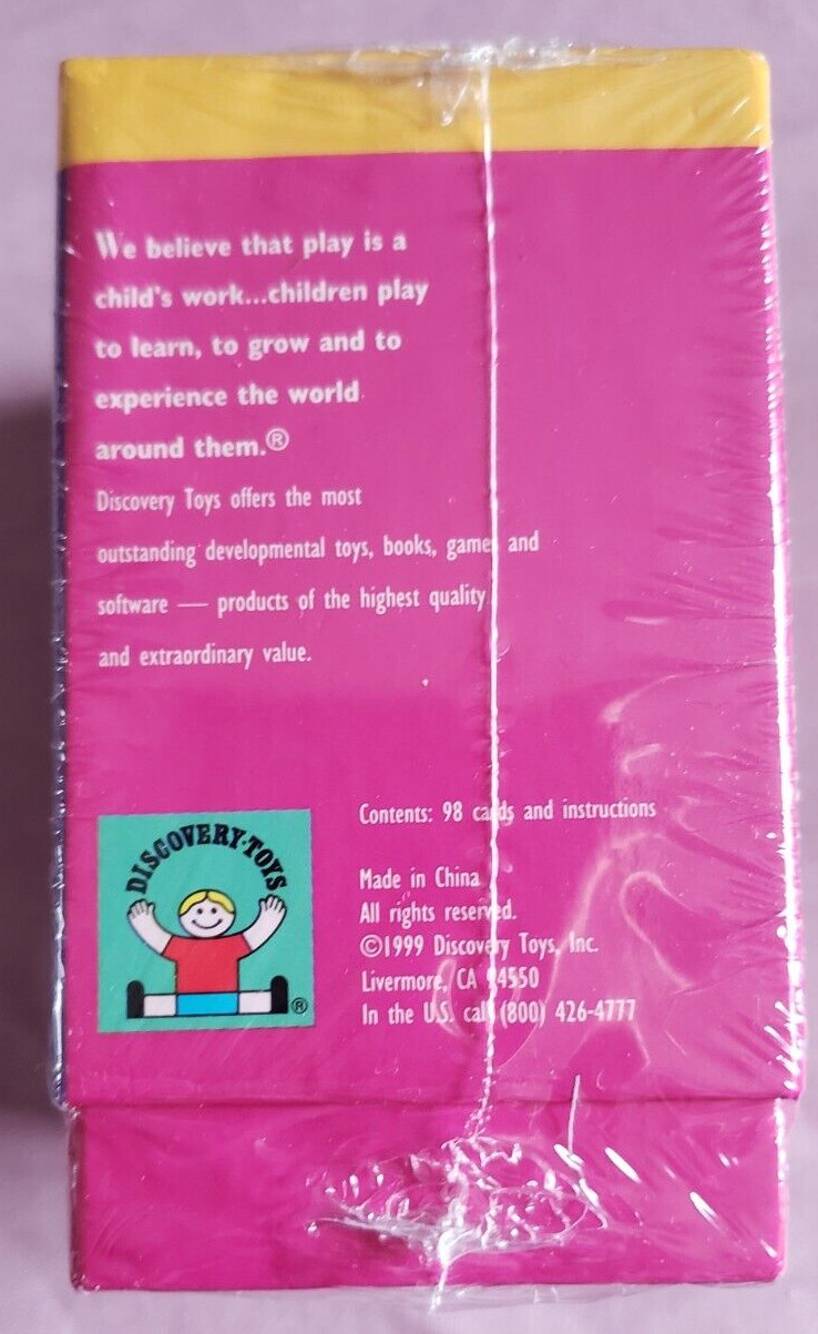 Discovery Toys Wiz Kidz Card Game #4246 NEW Educational Vocabulary Logic Travel
