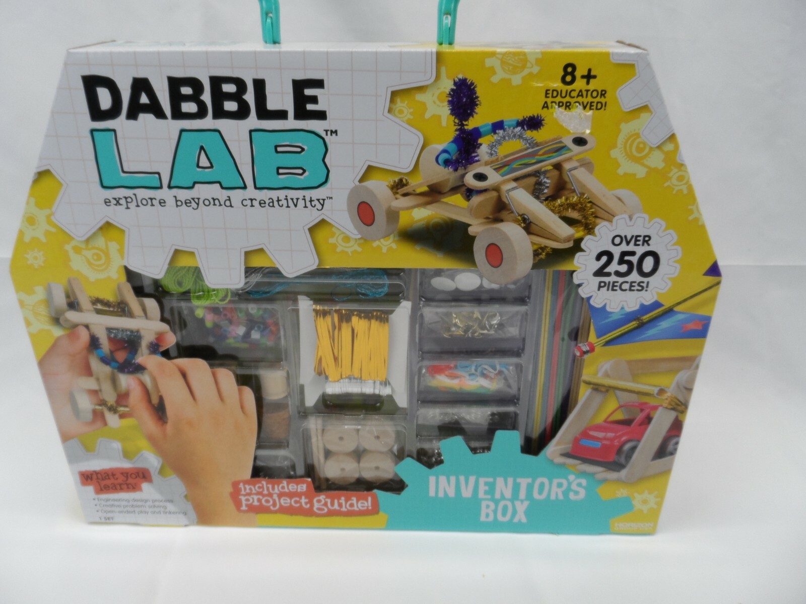 NEW – Dabble Lab Kids Inventors Ages 8+ Box 250+ Pieces Fun Educational Crafts