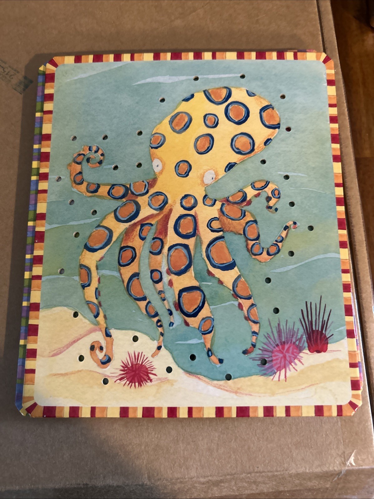 eeBoo Under The Sea Lacing Cards New But Not Sealed Best Toy Award
