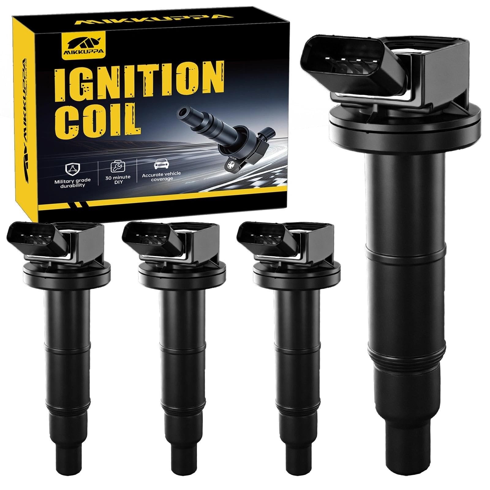 MIKKUPPA UF333 Ignition Coils Pack Toyota Camry Corolla RAV4