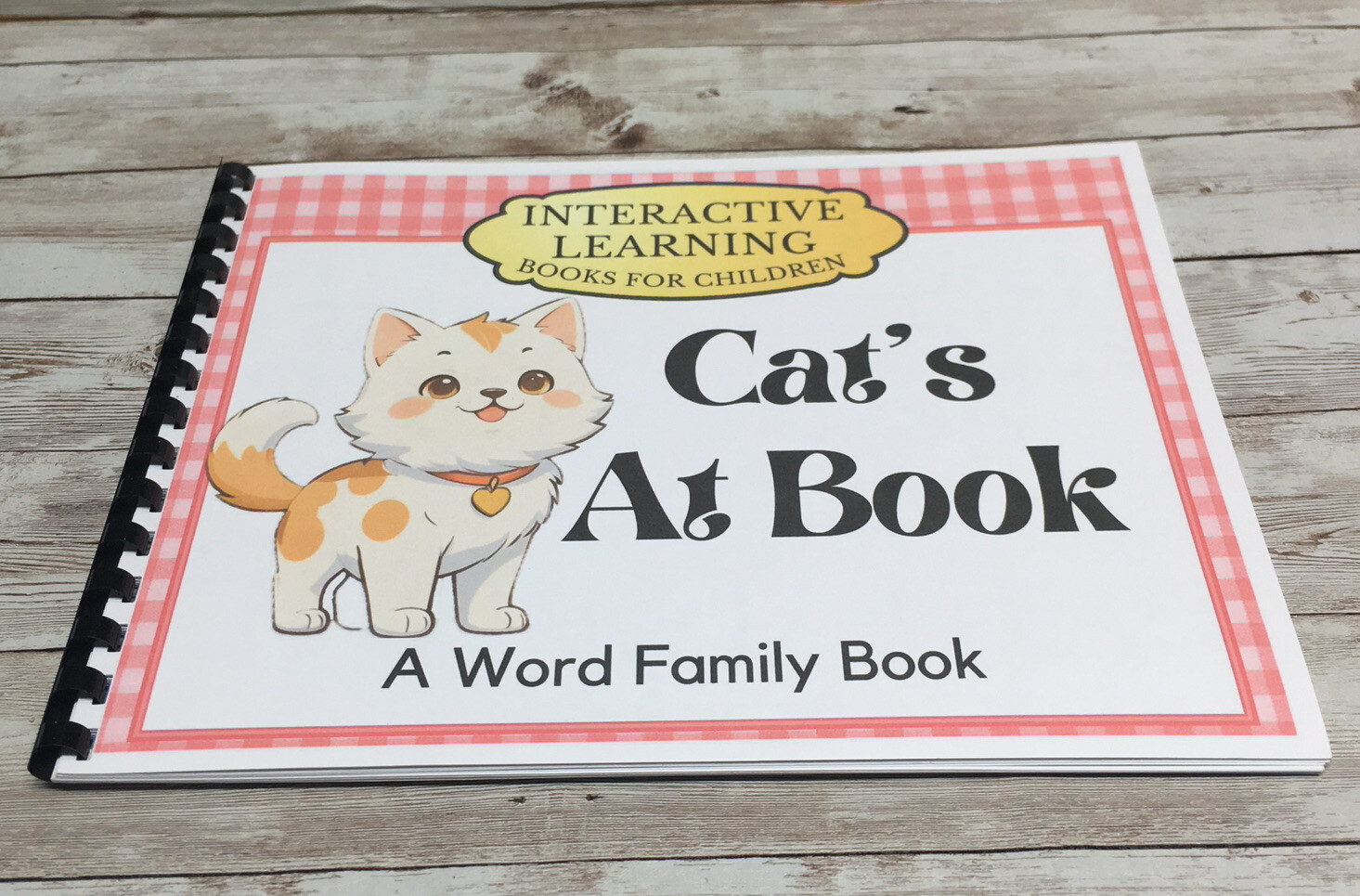 Interactive Learning Books for Children – Cat’s At Book
