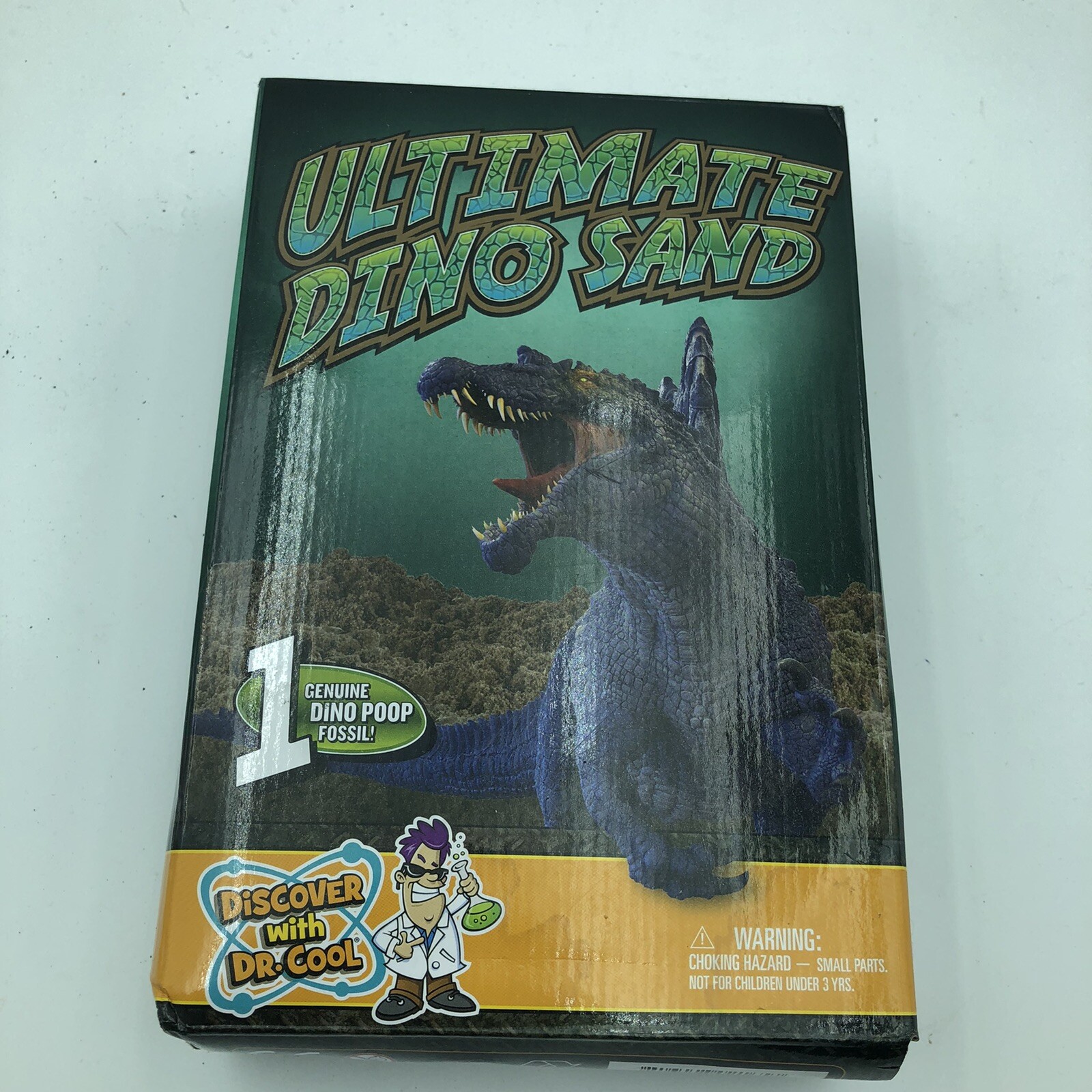 Discover with Dr Cool Ultimate Dino Sand 2 Pound Set Poop Fossil 2019 NEW