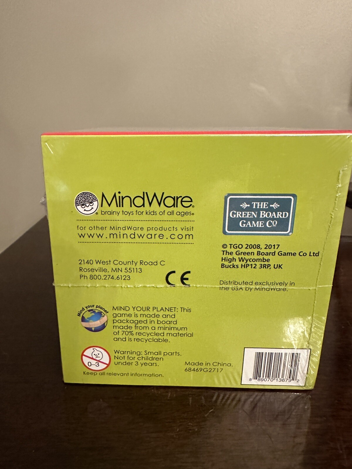 **NEW** MindWare Brain Box “Around The USA” Educational Card Game