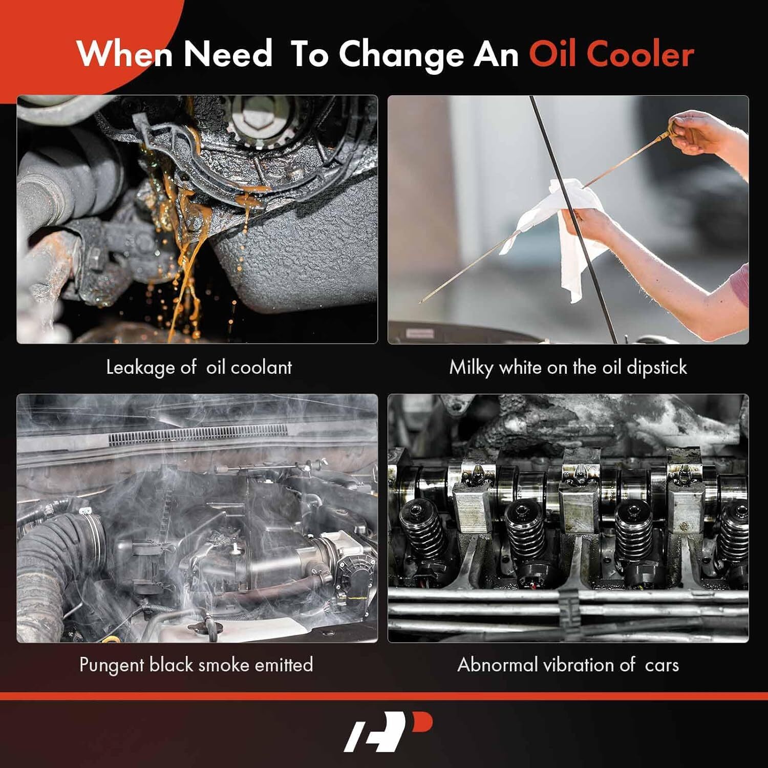 APM Automatic Transmission Oil Cooler Compatible with Nissan Rogue