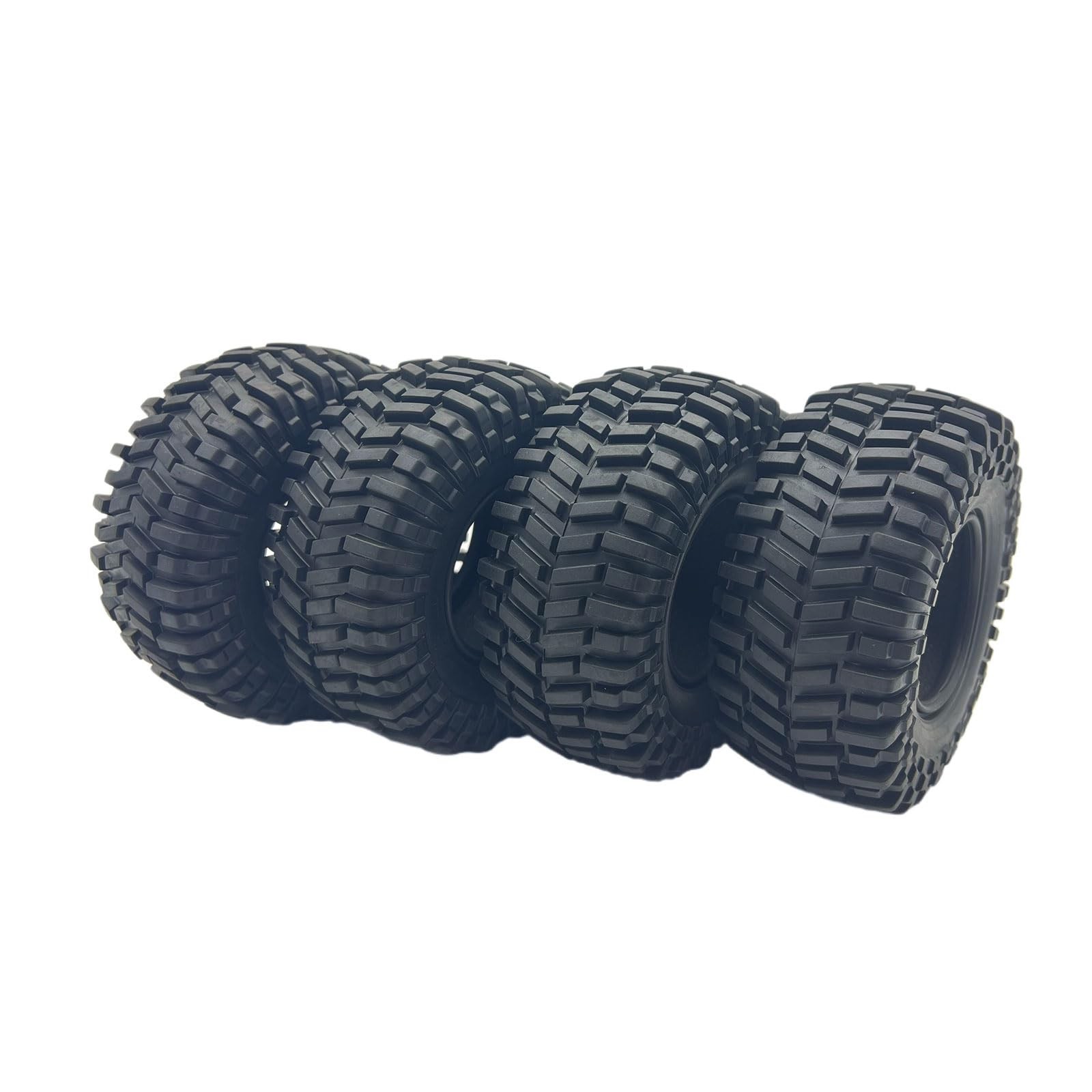 2.2 Crawler Tires with Foam Inserts for TRX4 Axial SCX10 III/II Wraith Redcat…