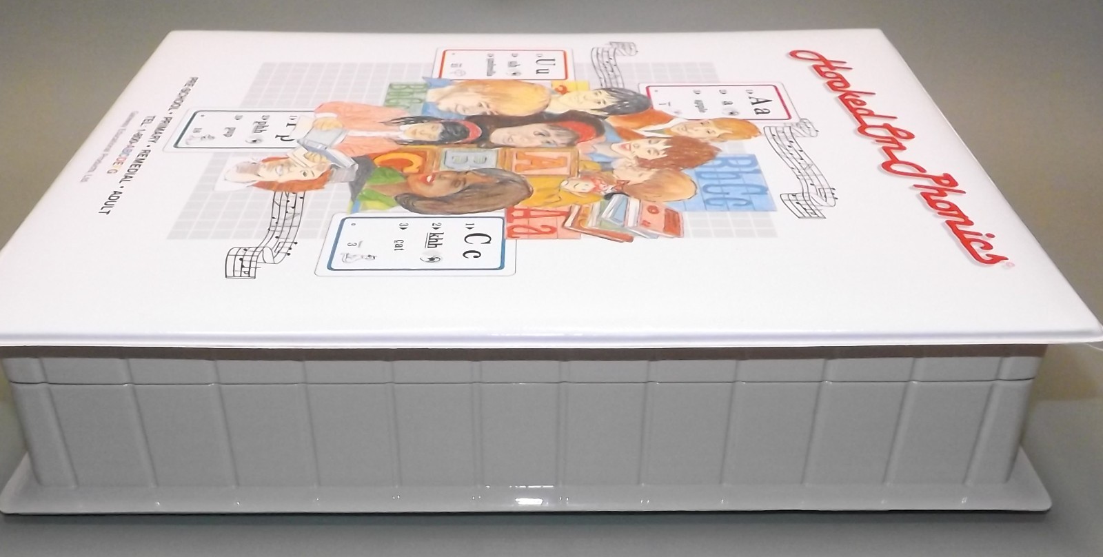Vintage Hooked on Phonics Educational Kit, Cassette Tapes, Cards & Booklets