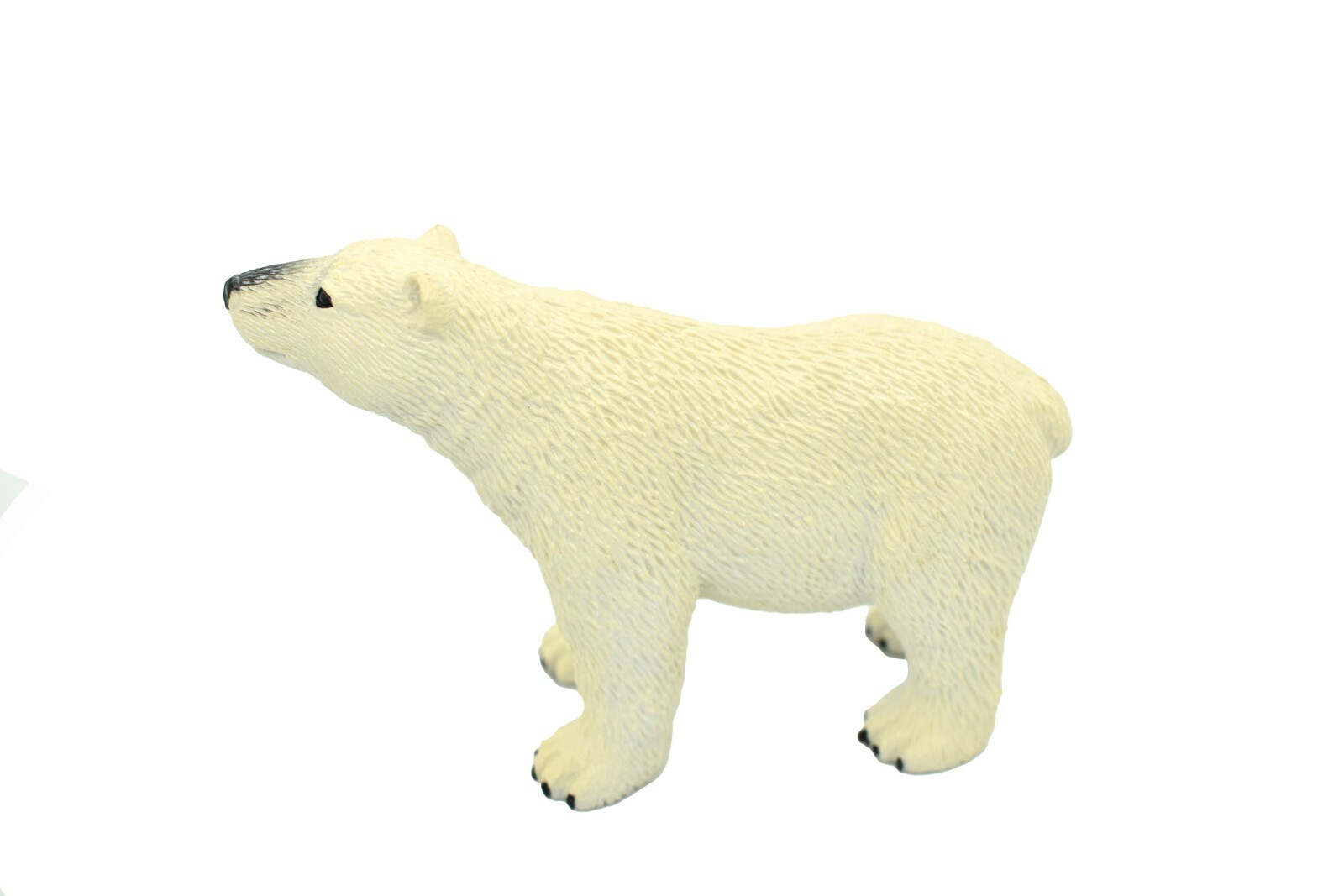 Polar Bear Very Nice Life Like Plastic Replica 4.5″L x 3.5″T – OK01 B610