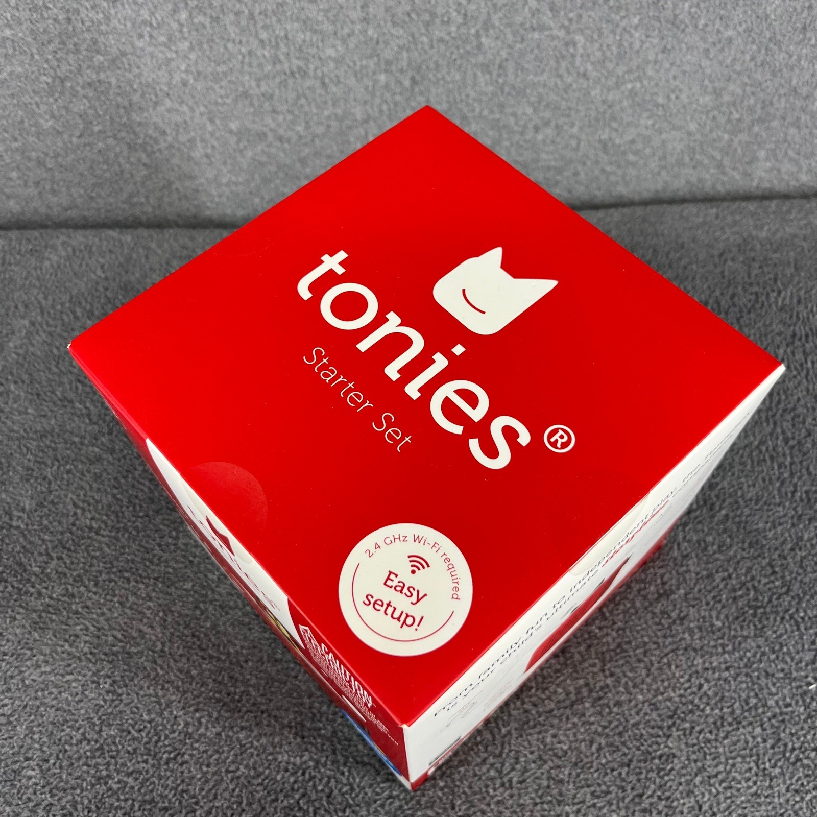 Tonies Toniebox Starter Set Red Kids Bundle 7 Figures Mickey Peppa Thomas New